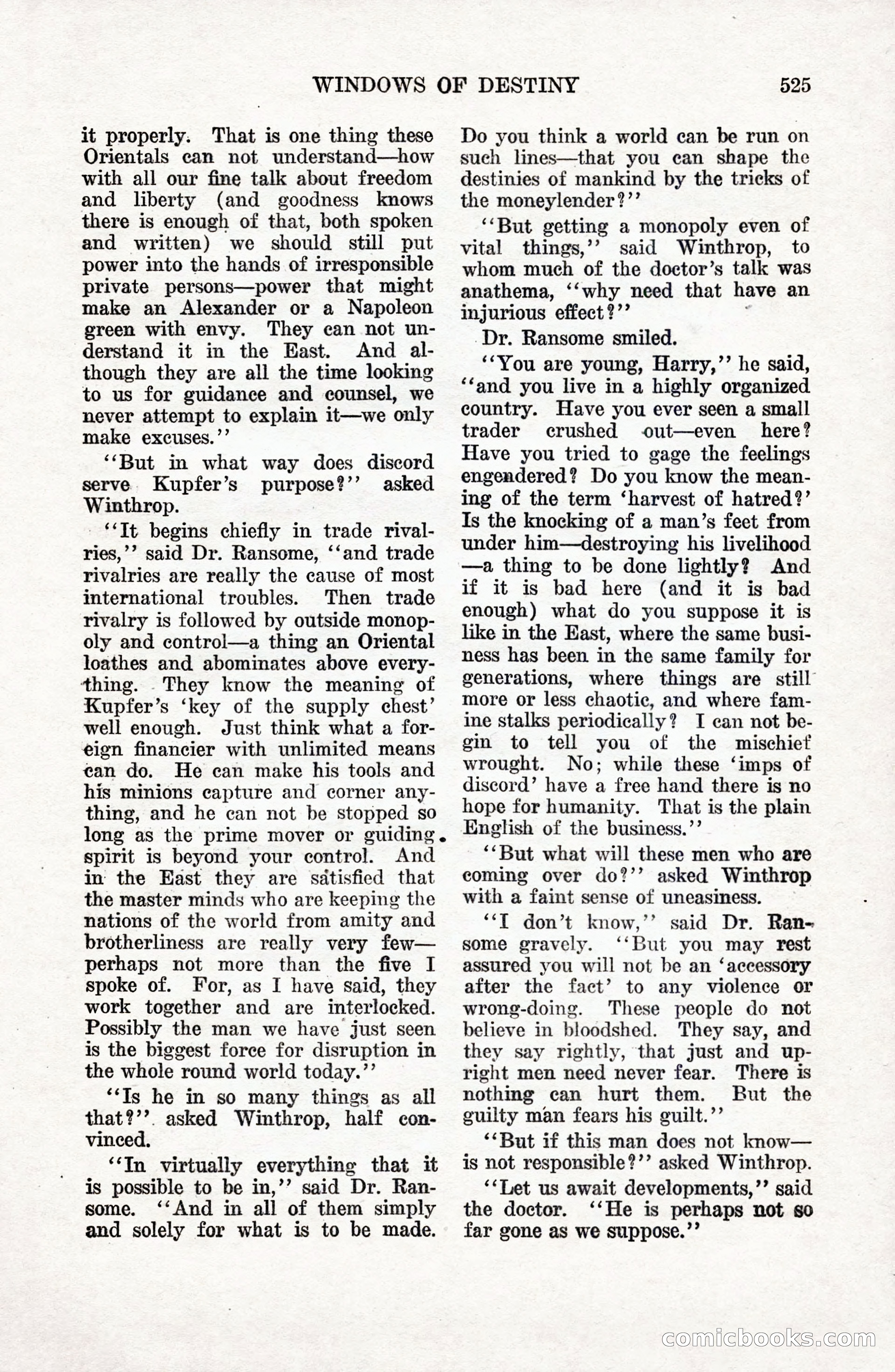 Weird Tales, Vol. 9 No. 4 — page 95 of 148