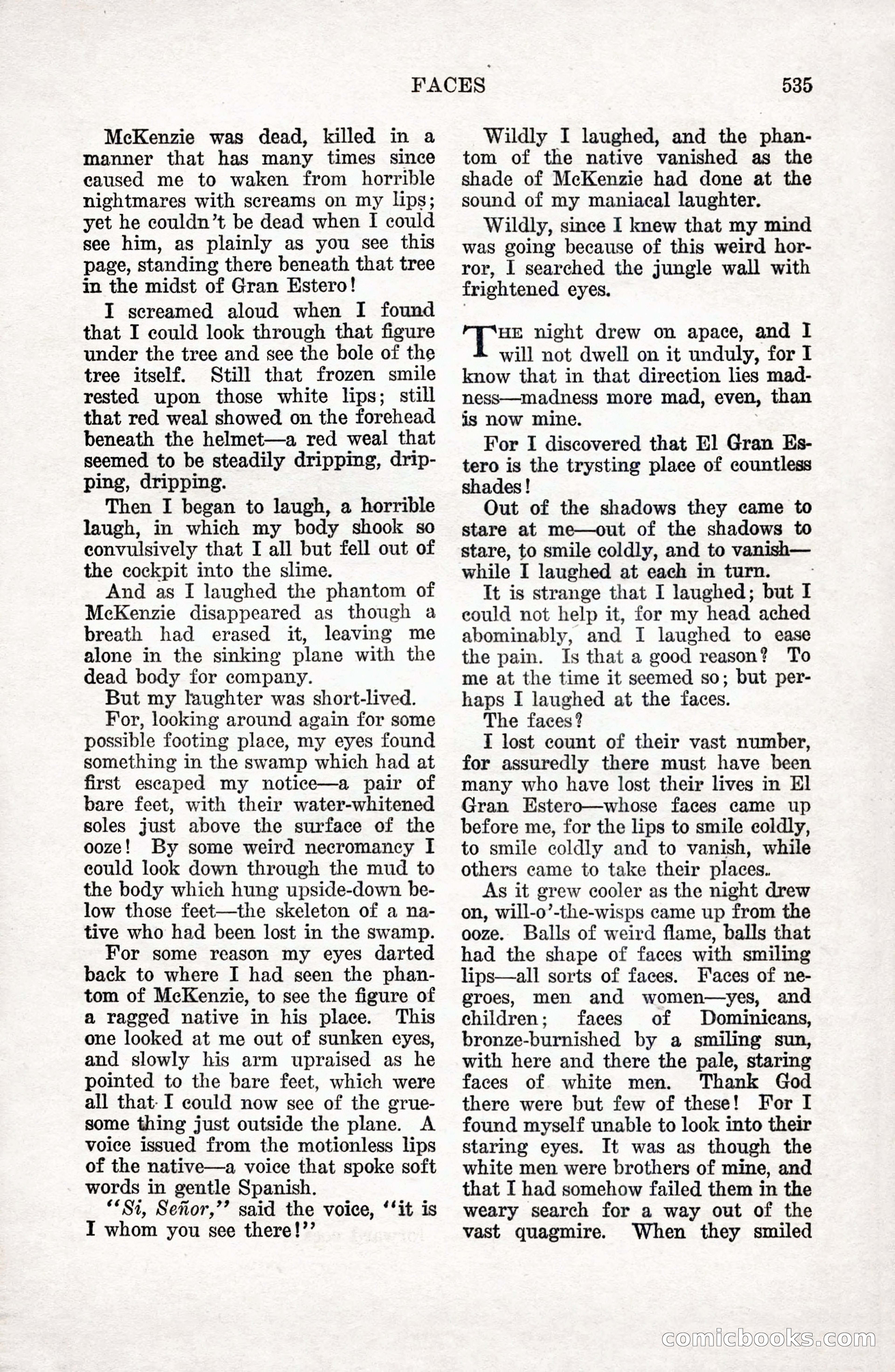 Weird Tales, Vol. 9 No. 4 — page 105 of 148