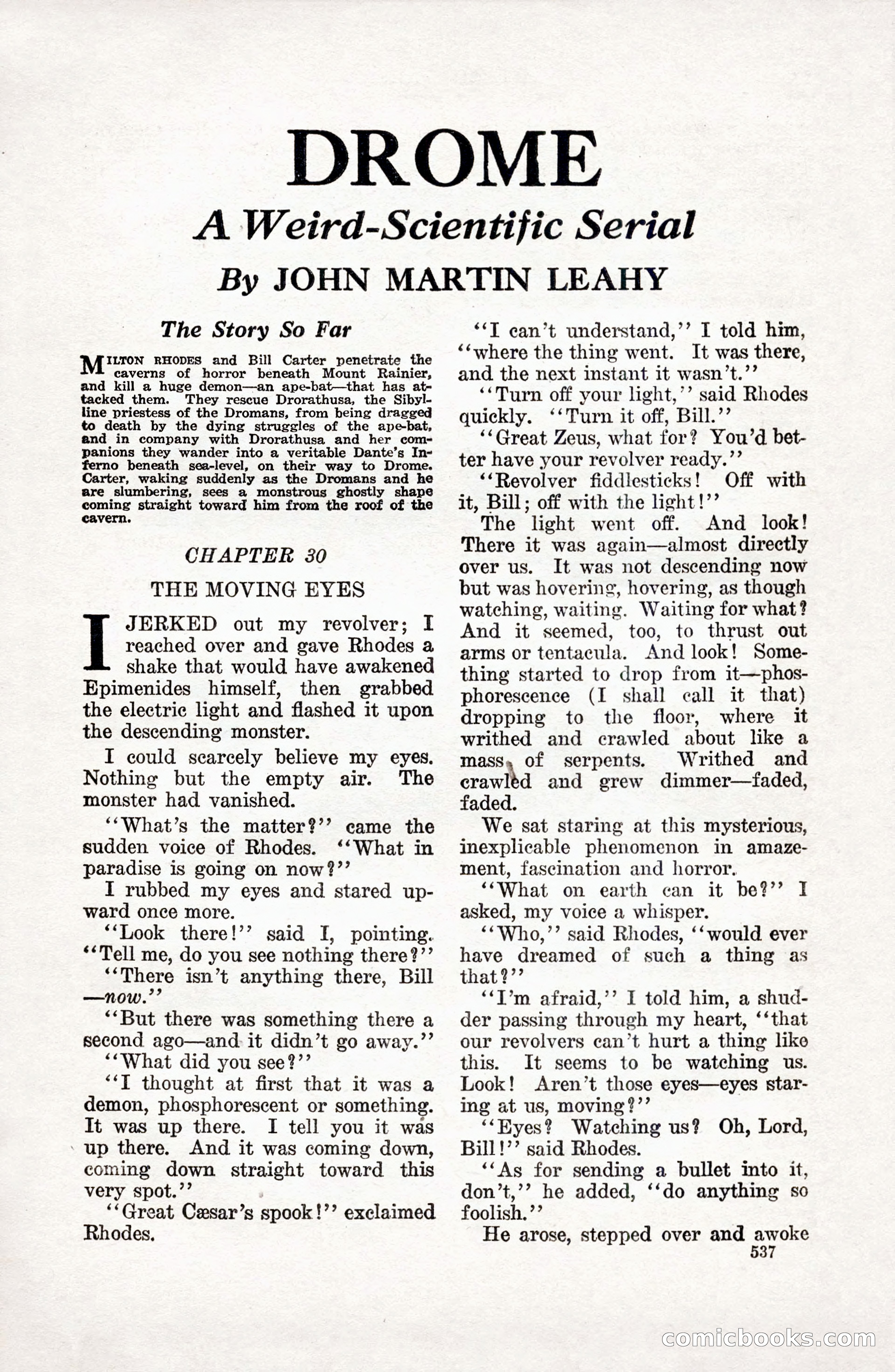 Weird Tales, Vol. 9 No. 4 — page 107 of 148