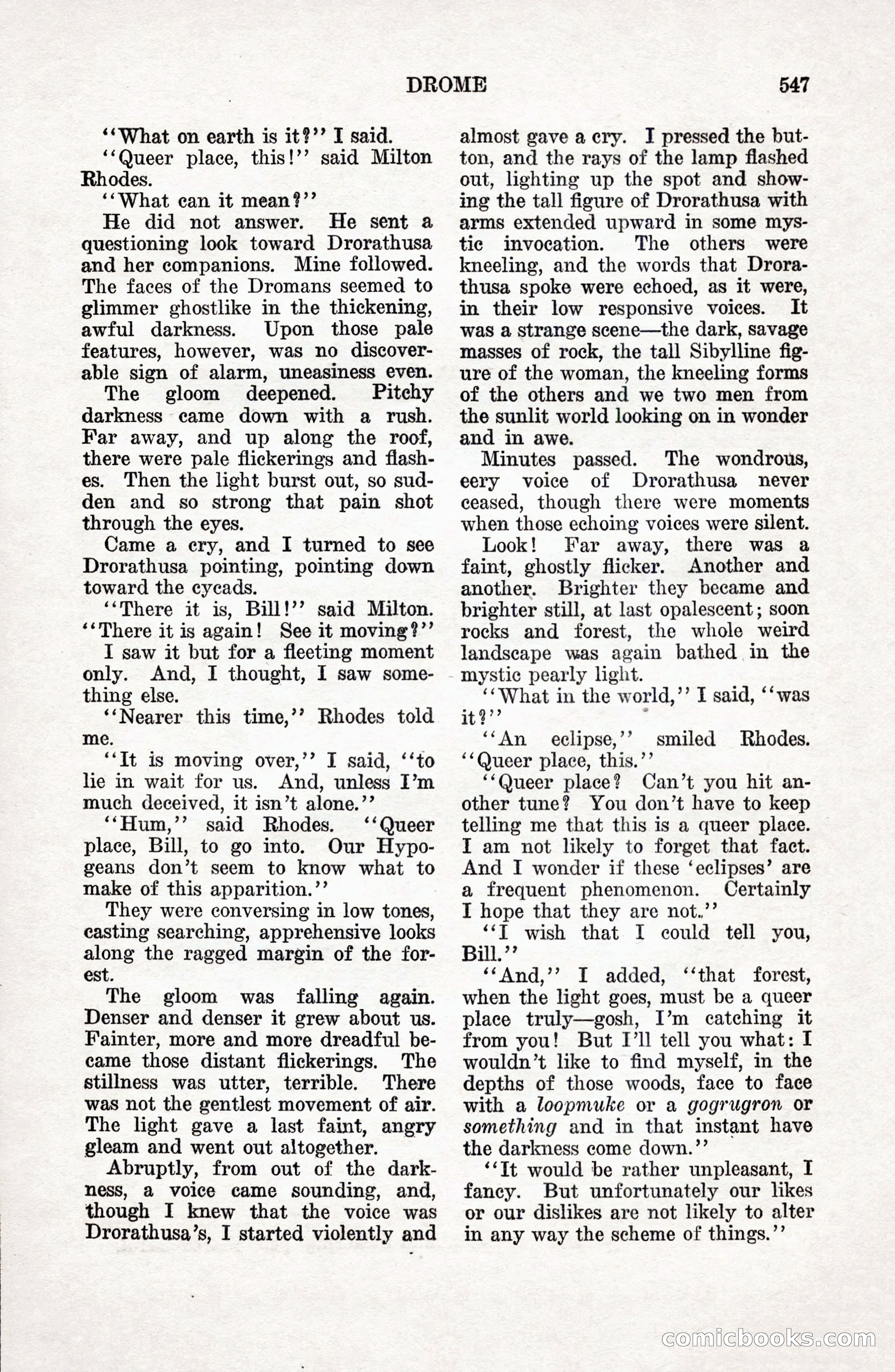 Weird Tales, Vol. 9 No. 4 — page 117 of 148
