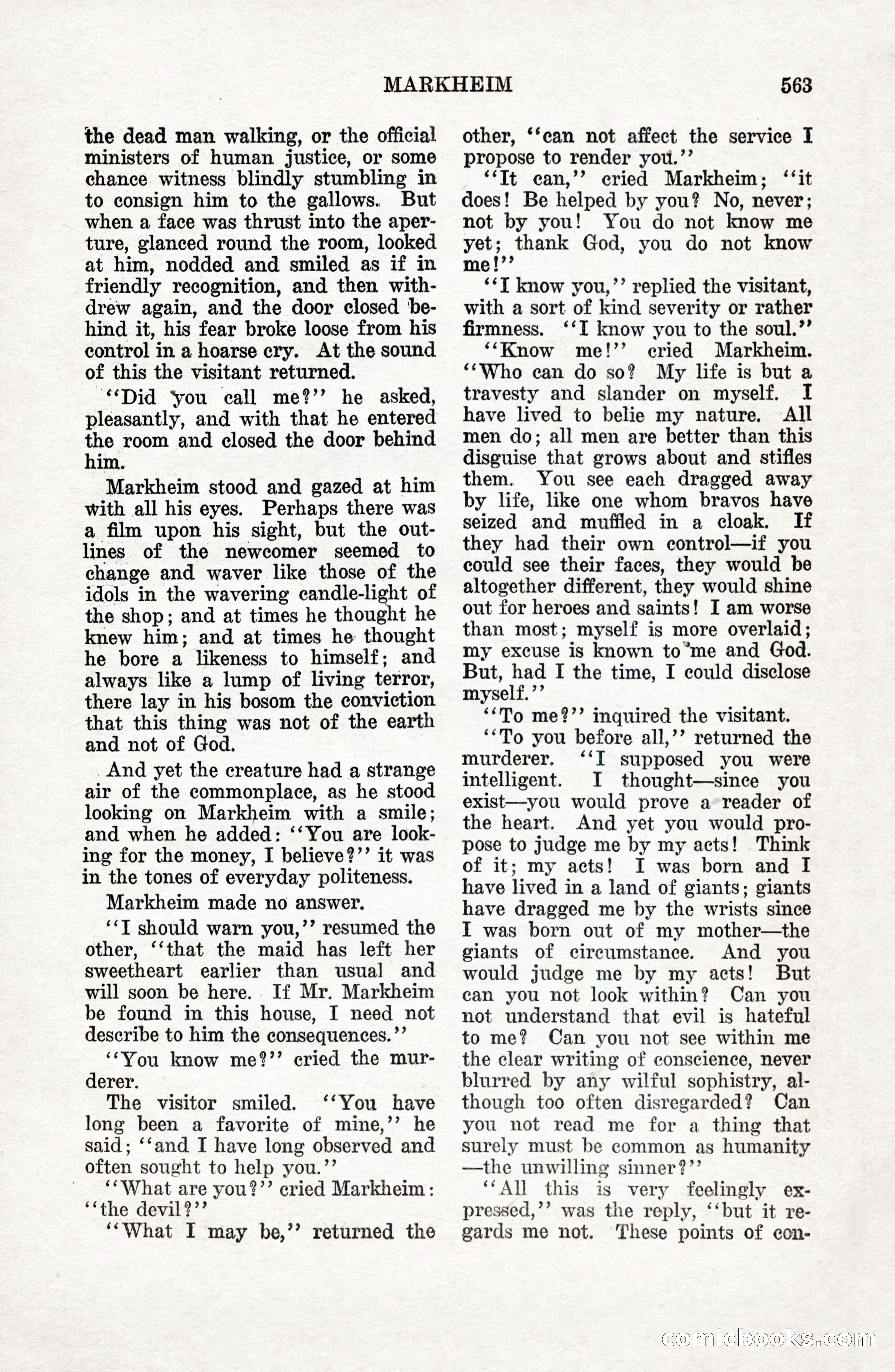 Weird Tales, Vol. 9 No. 4 — page 133 of 148
