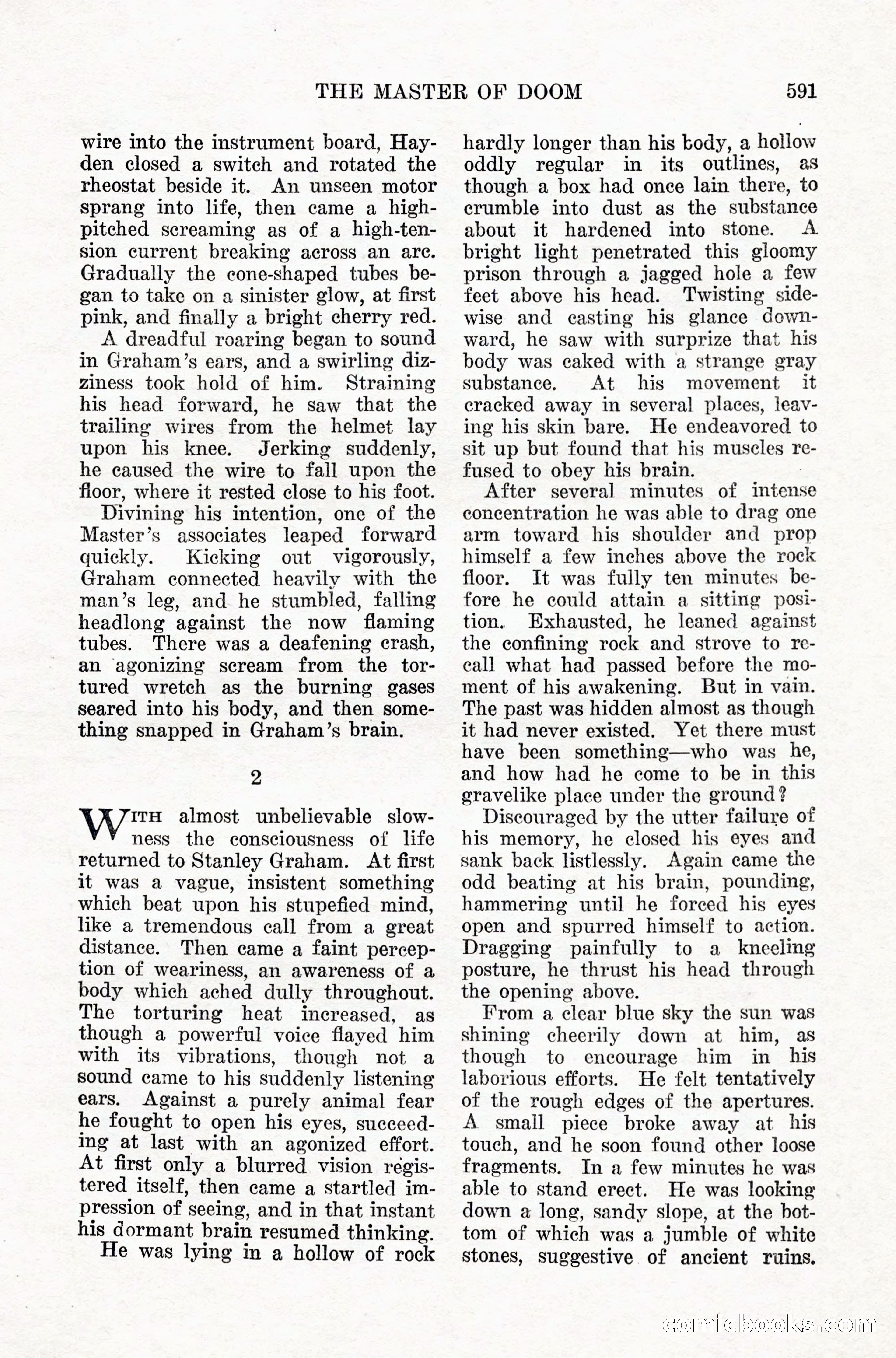 Weird Tales, Vol. IX, No. 5 — page 17 of 148