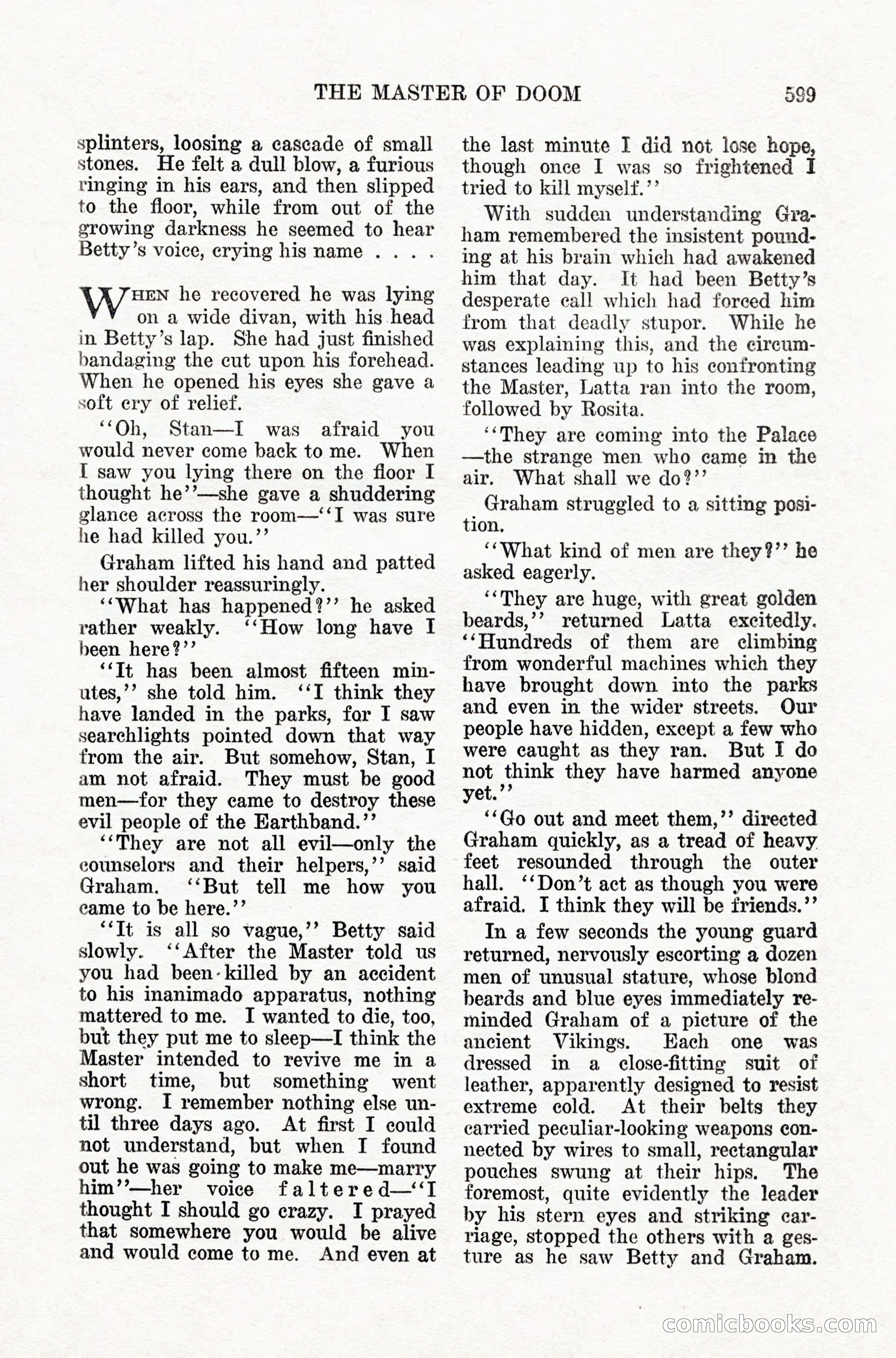 Weird Tales, Vol. IX, No. 5 — page 25 of 148