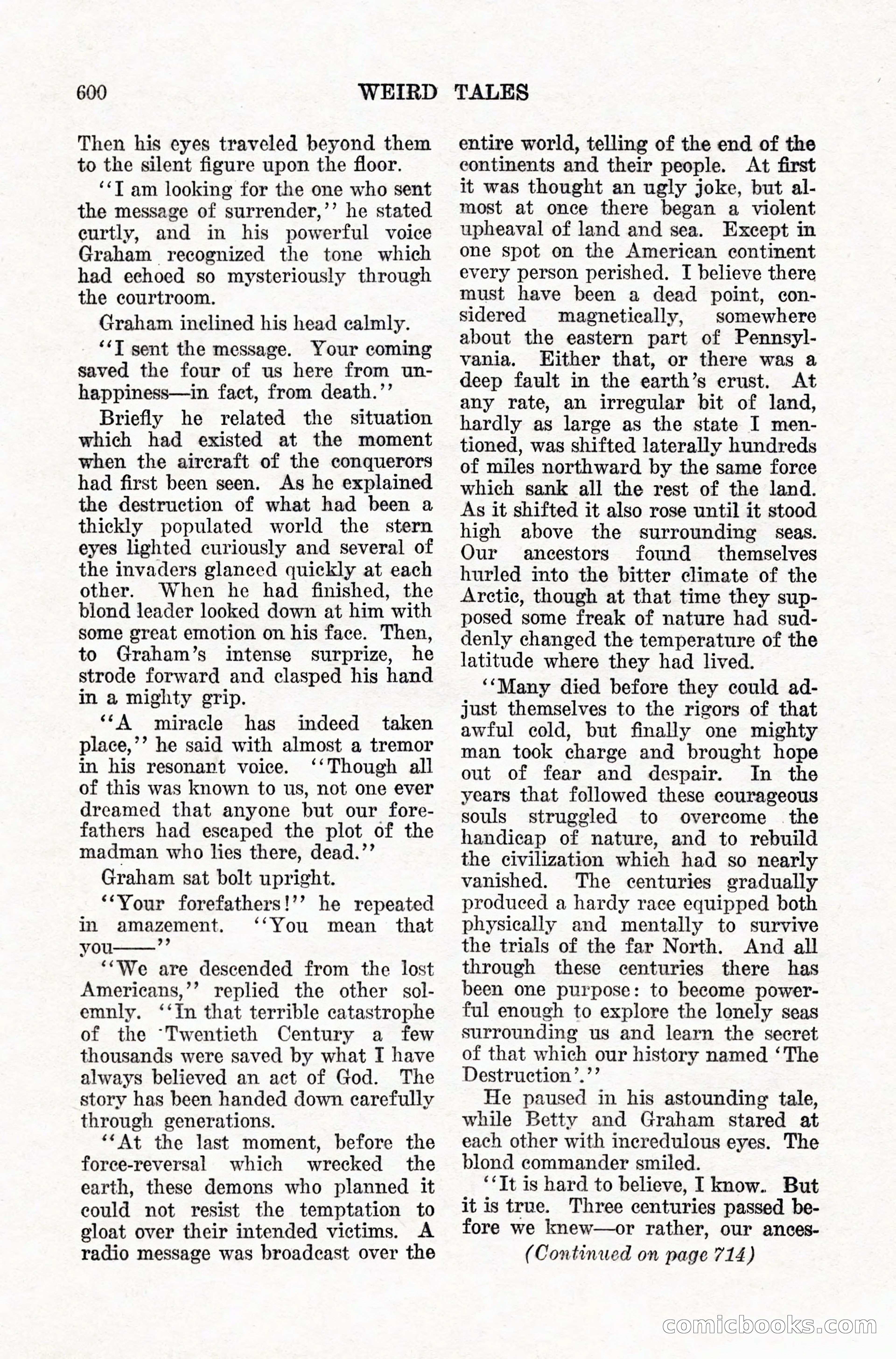 Weird Tales, Vol. IX, No. 5 — page 26 of 148