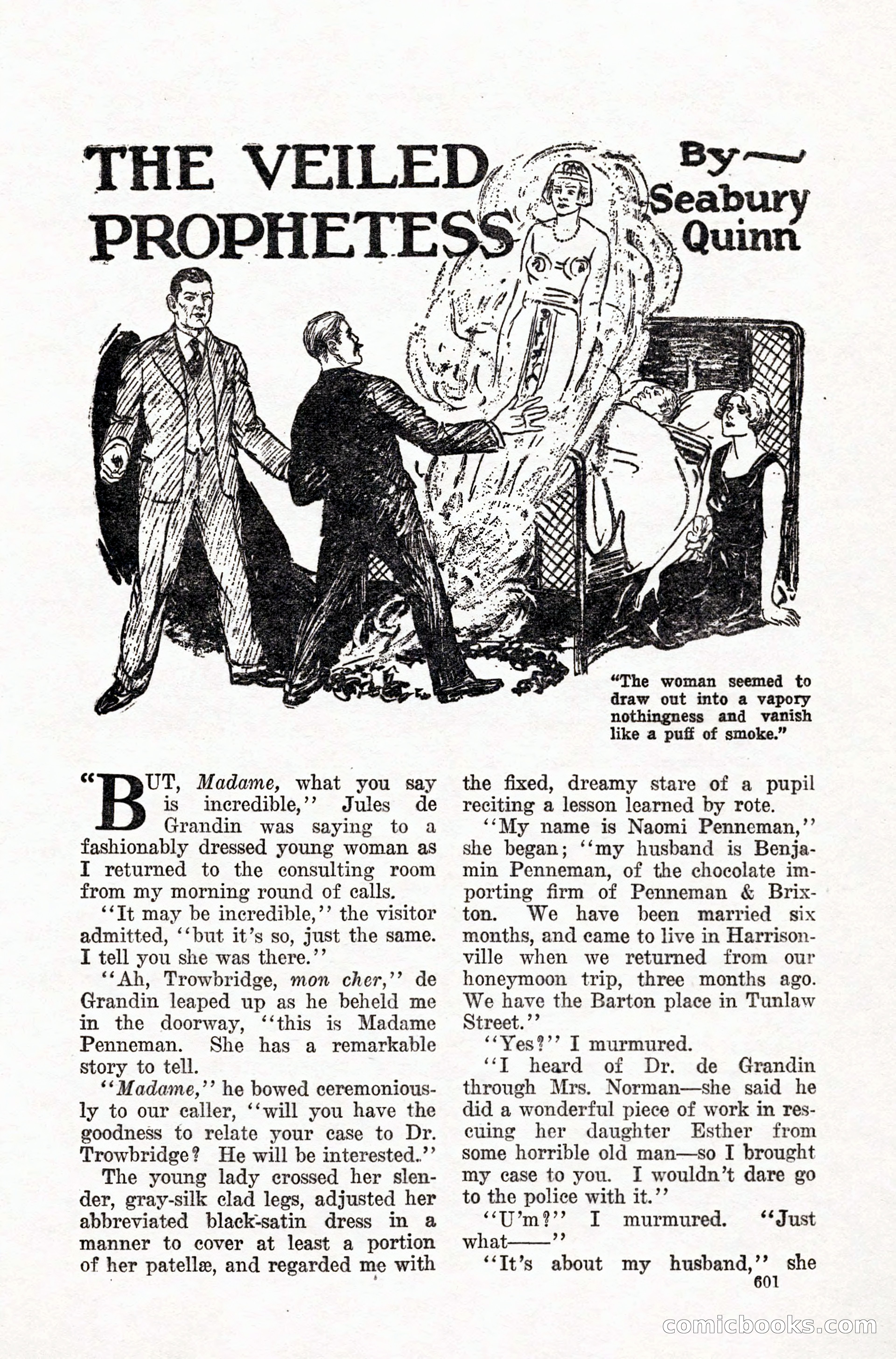 Weird Tales, Vol. IX, No. 5 — page 27 of 148