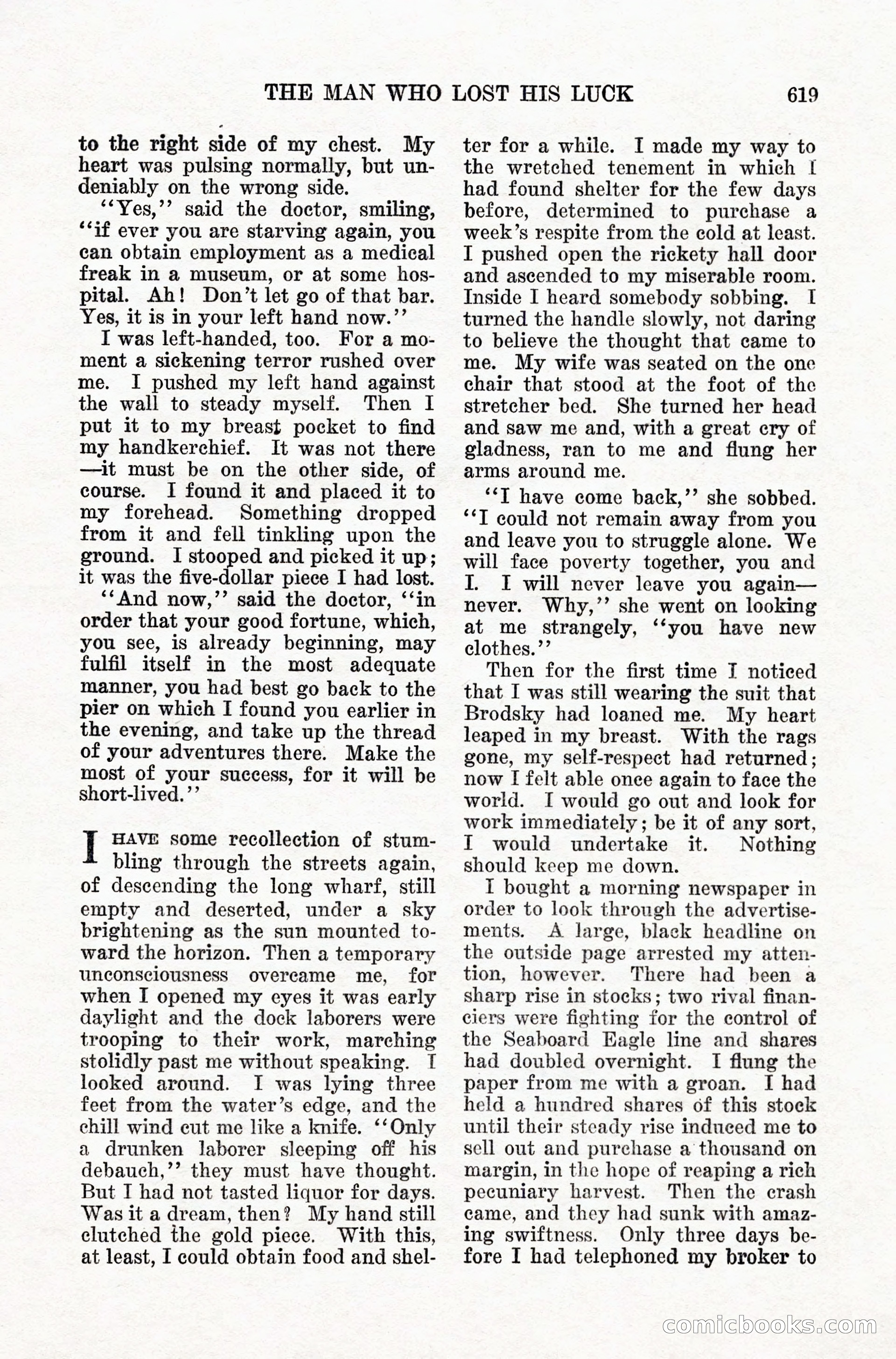 Weird Tales, Vol. IX, No. 5 — page 45 of 148