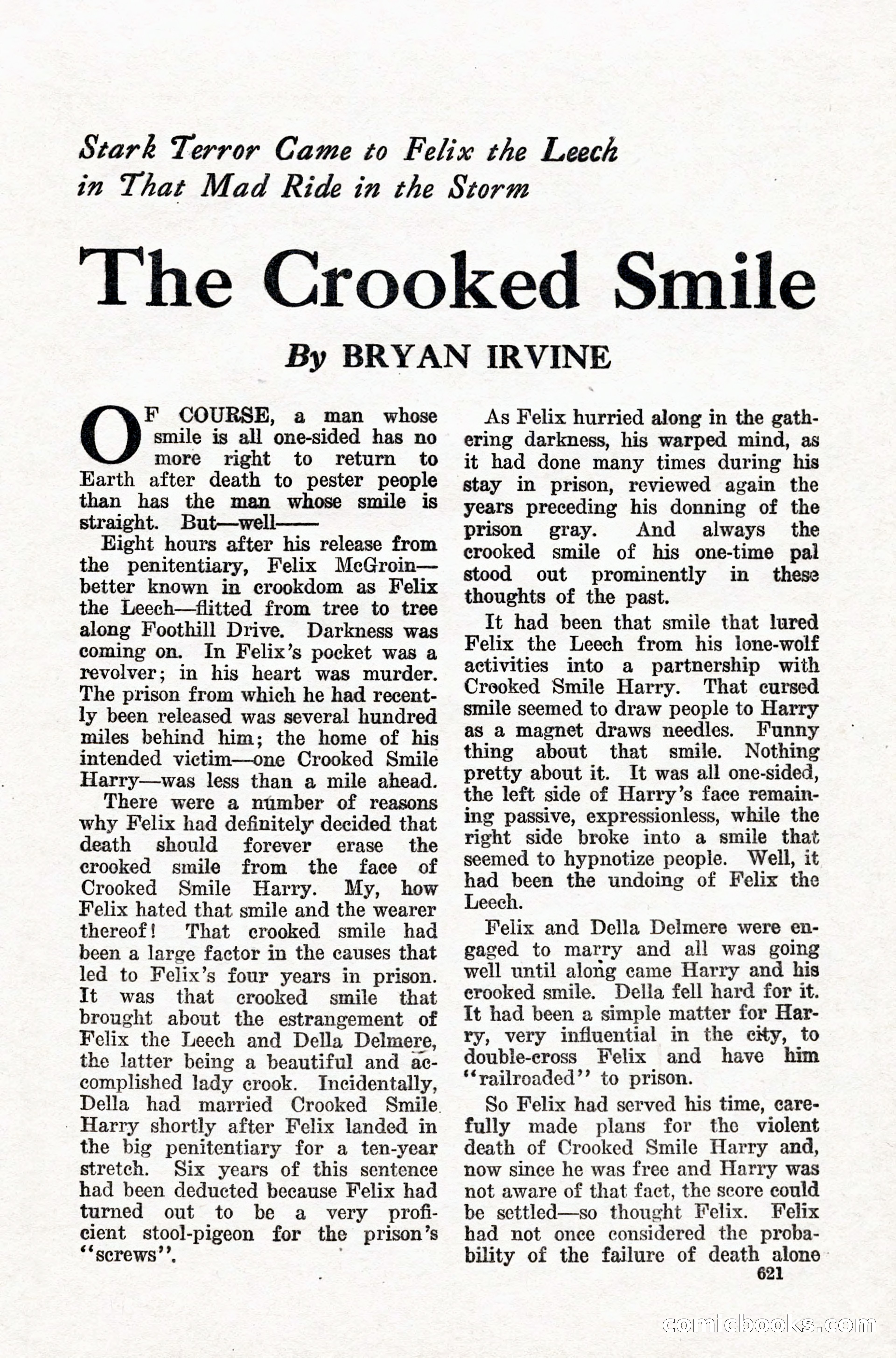 Weird Tales, Vol. IX, No. 5 — page 47 of 148