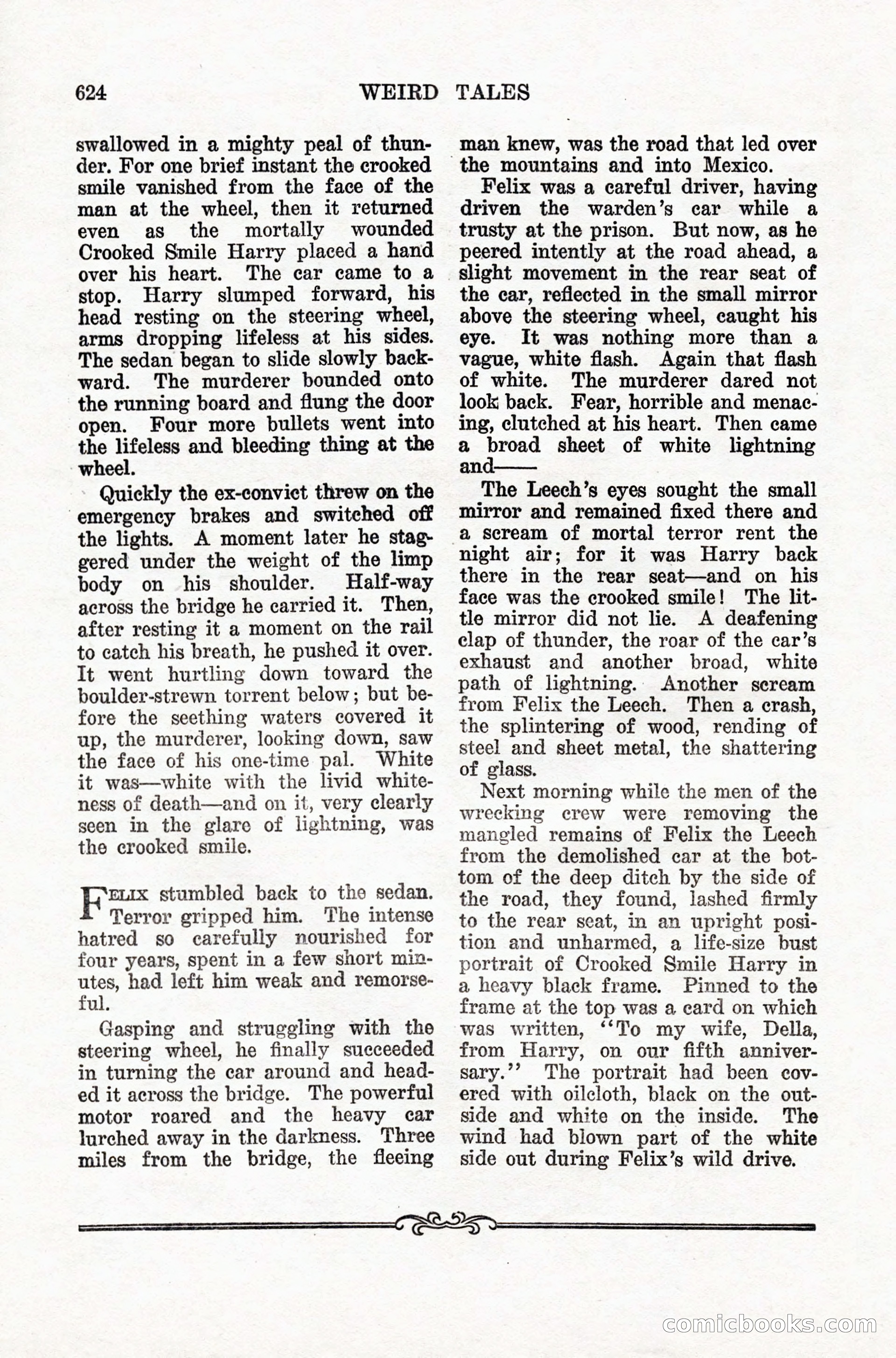 Weird Tales, Vol. IX, No. 5 — page 50 of 148