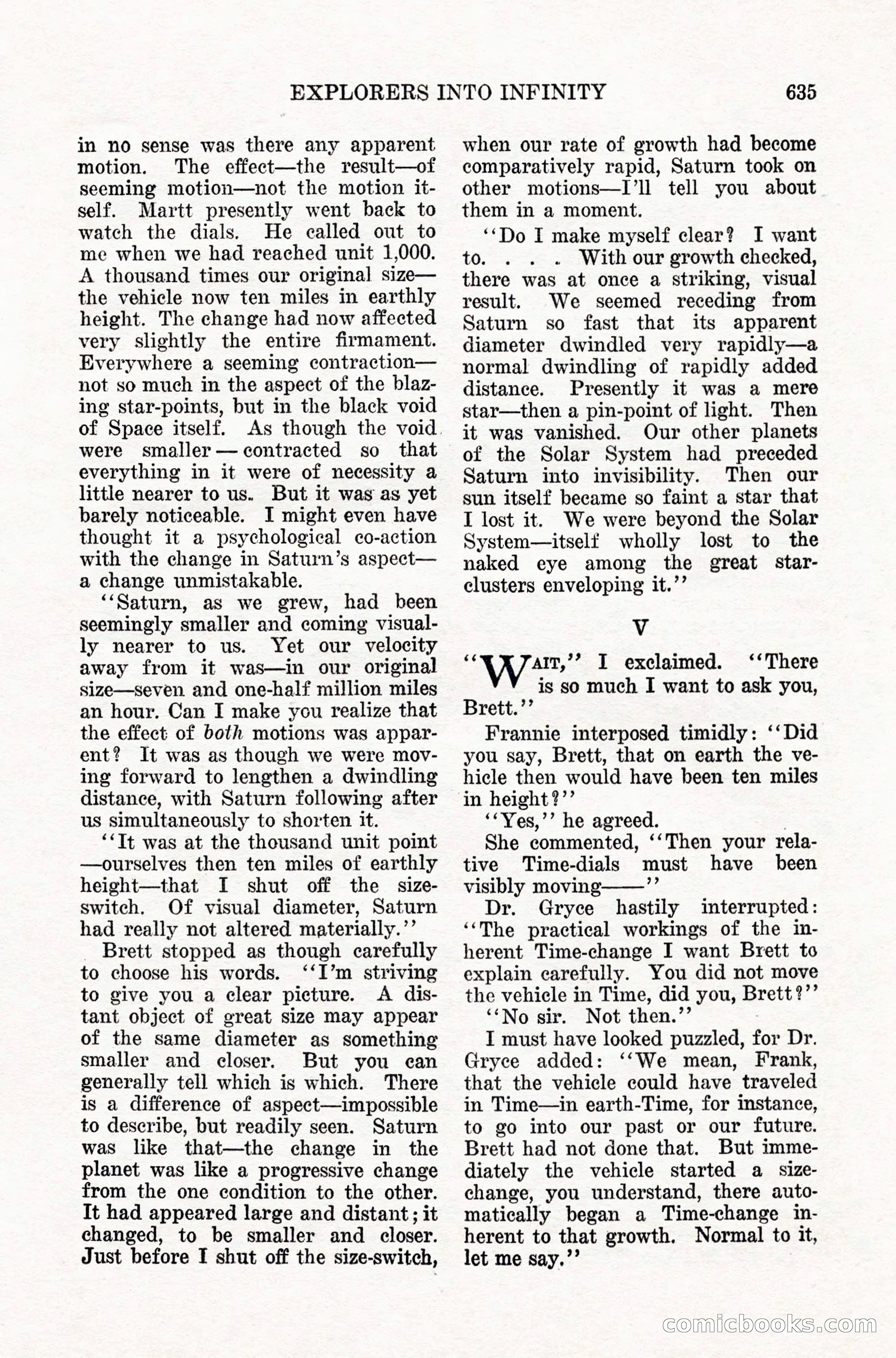 Weird Tales, Vol. IX, No. 5 — page 61 of 148