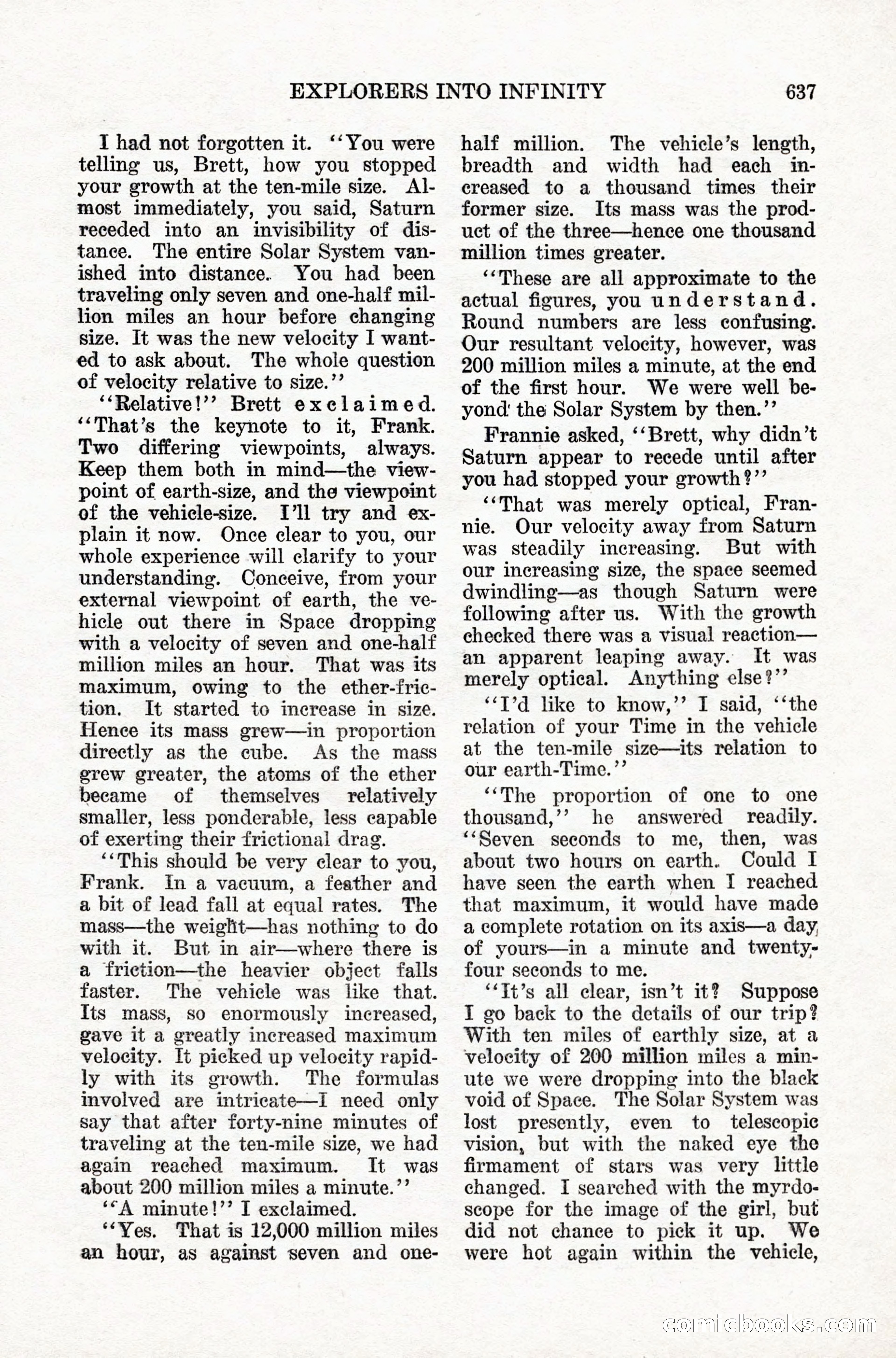 Weird Tales, Vol. IX, No. 5 — page 63 of 148