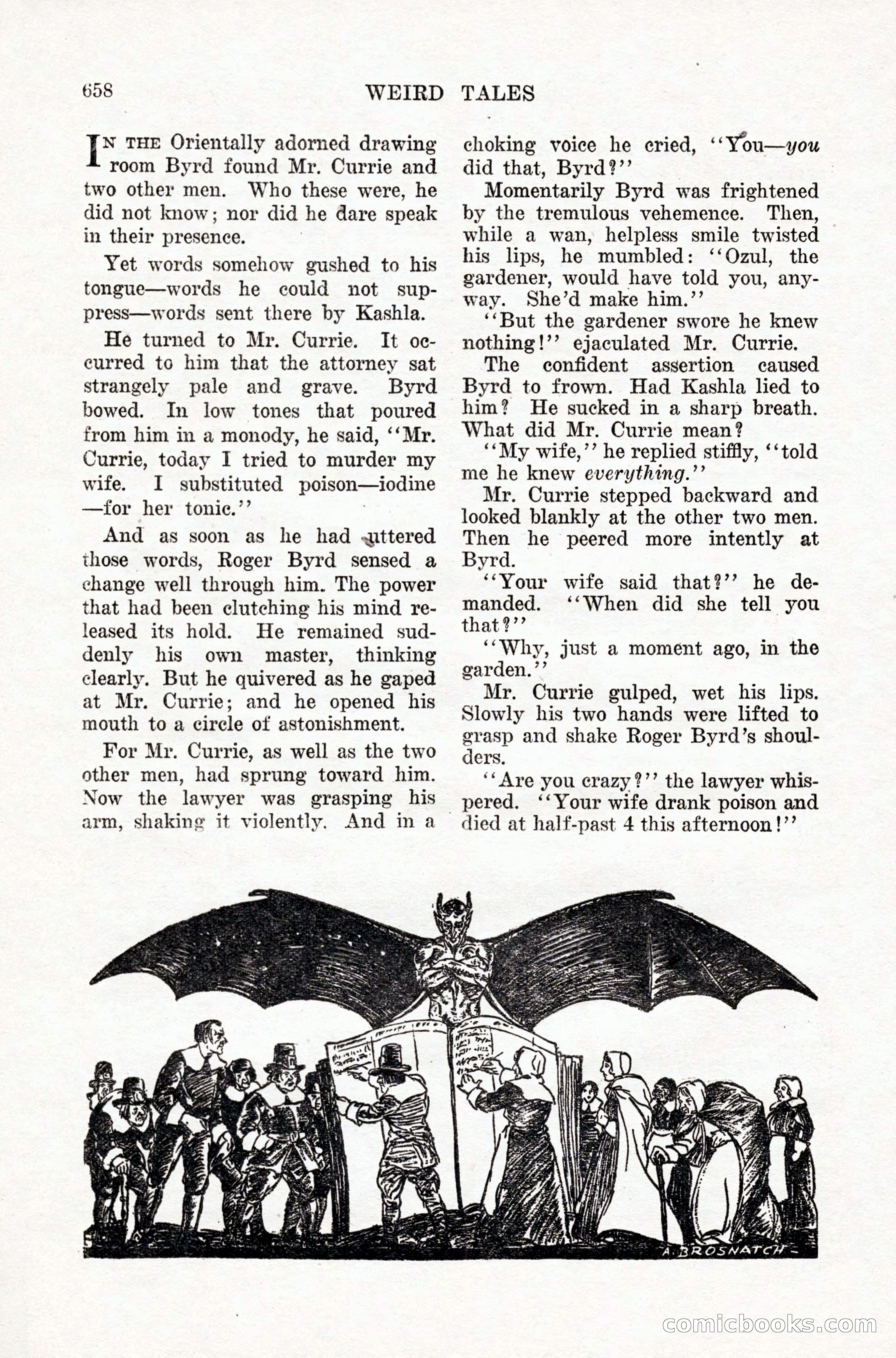 Weird Tales, Vol. IX, No. 5 — page 84 of 148