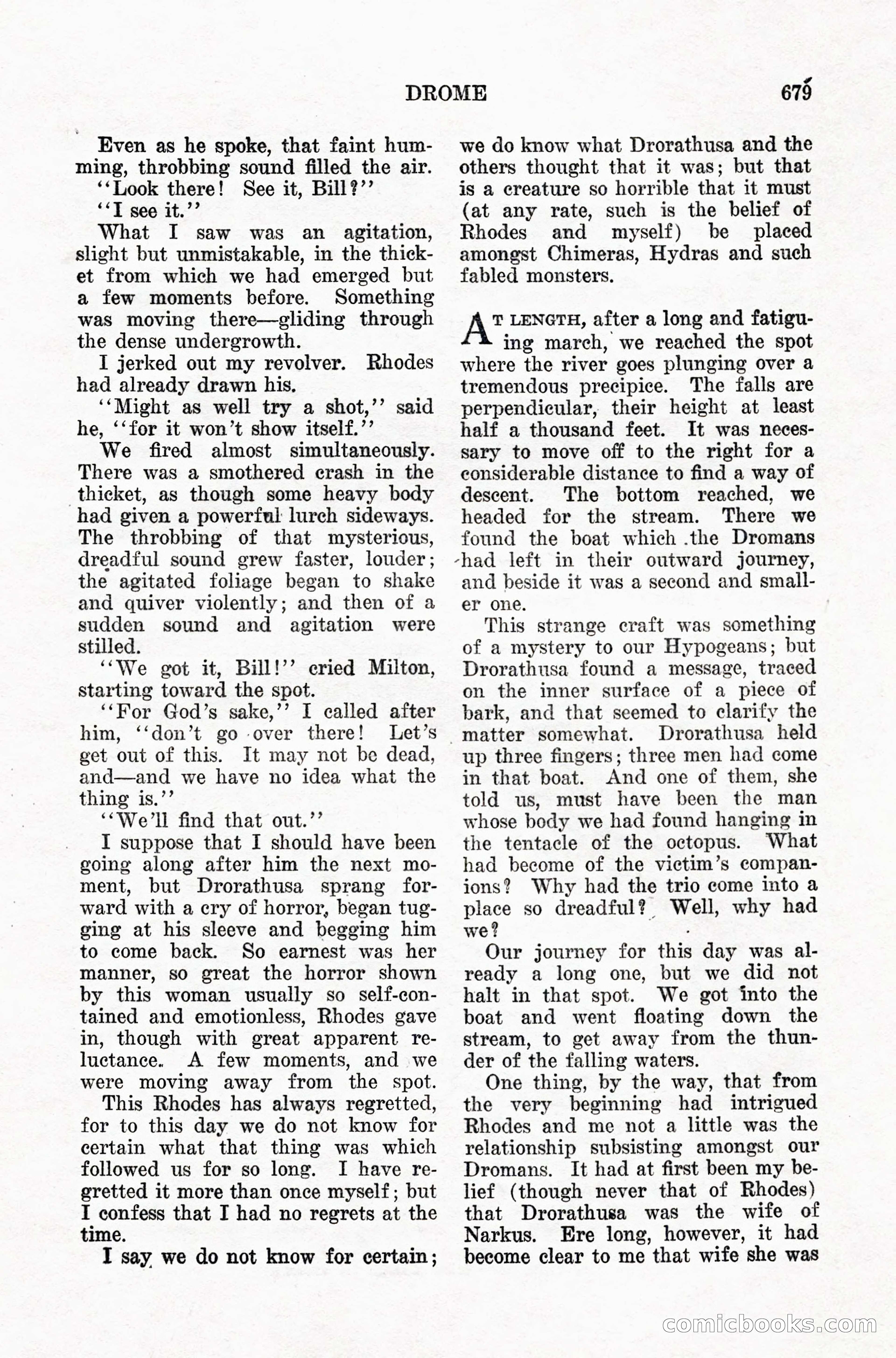 Weird Tales, Vol. IX, No. 5 — page 105 of 148