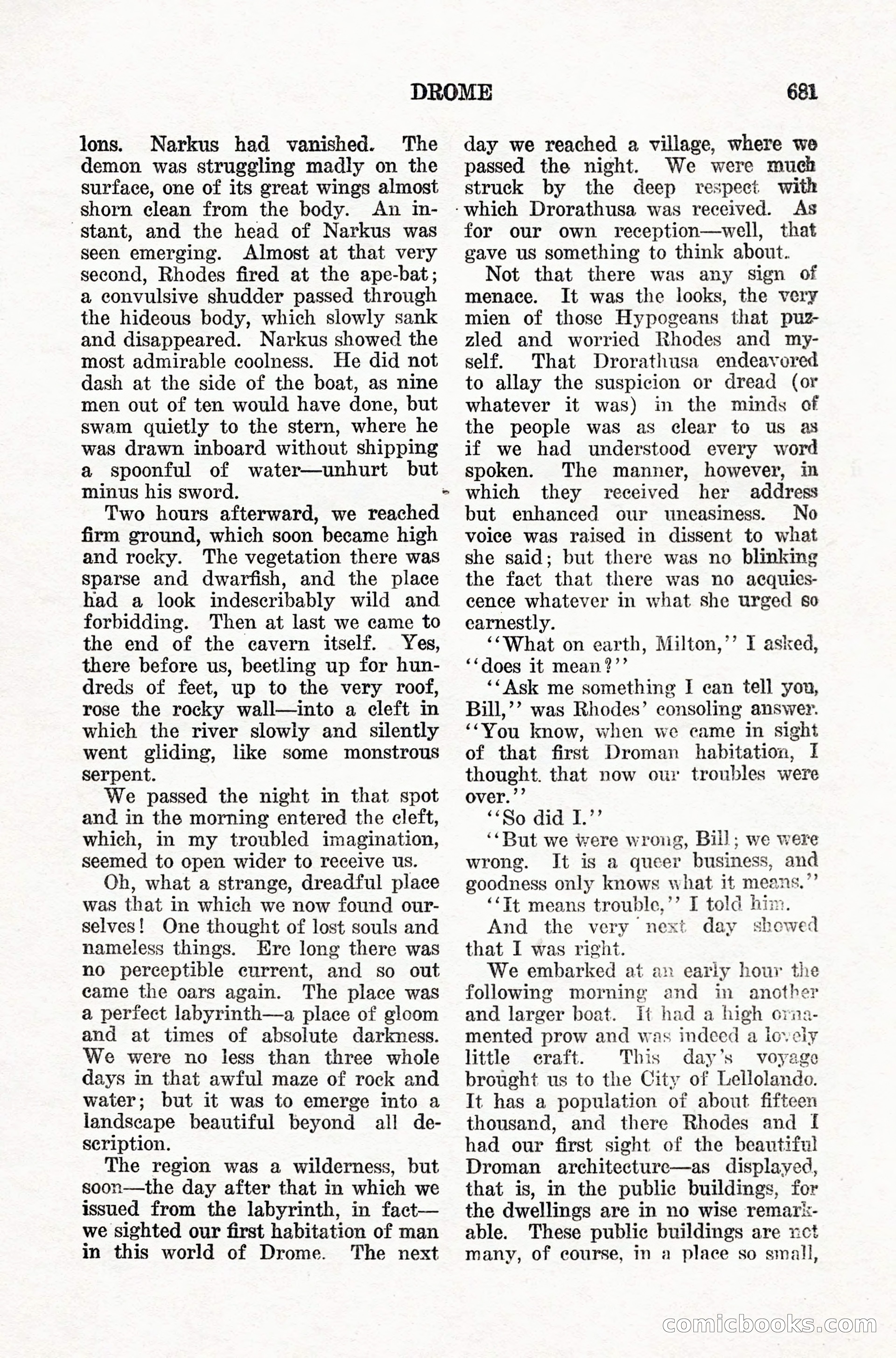 Weird Tales, Vol. IX, No. 5 — page 107 of 148