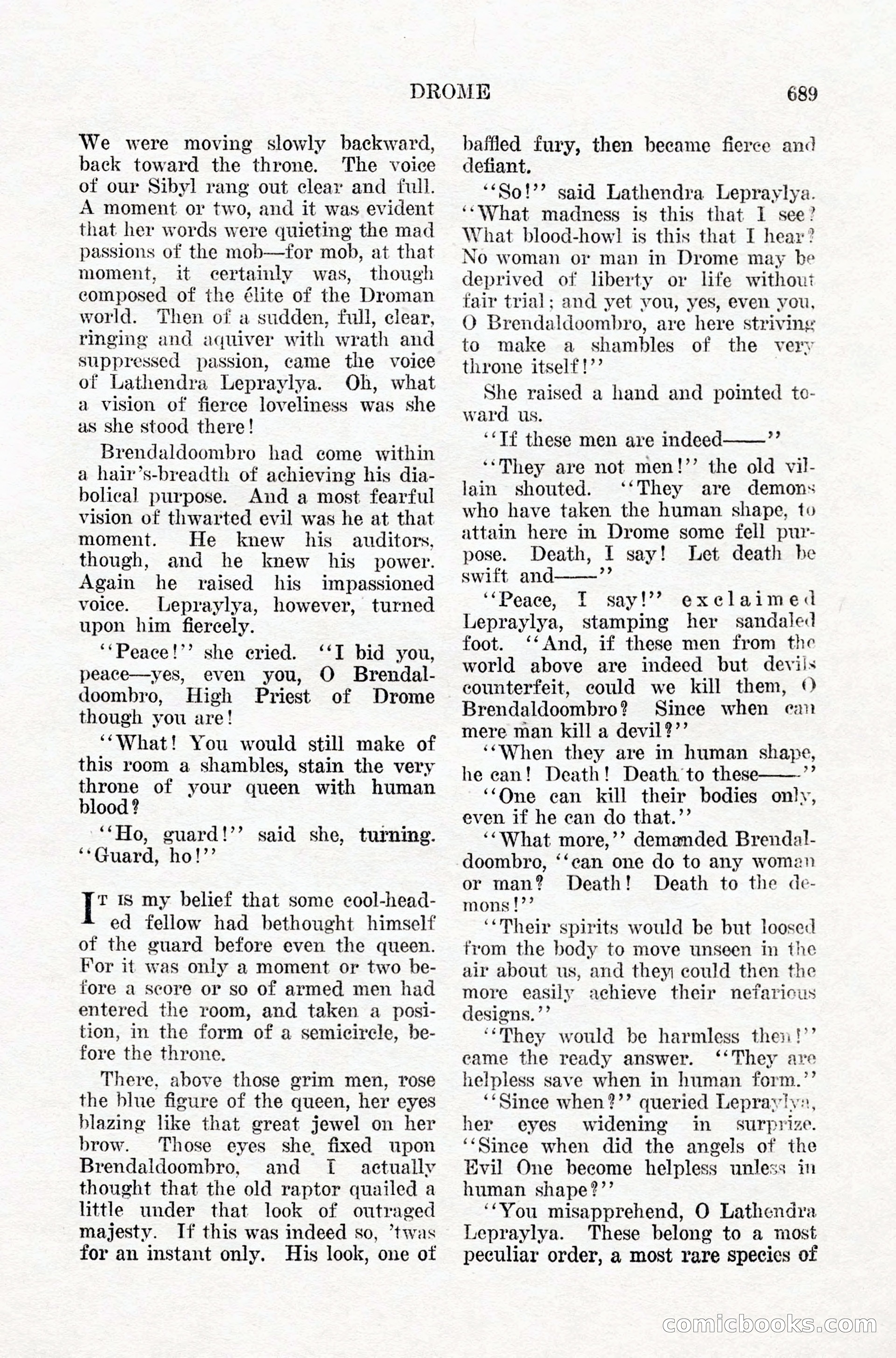 Weird Tales, Vol. IX, No. 5 — page 115 of 148