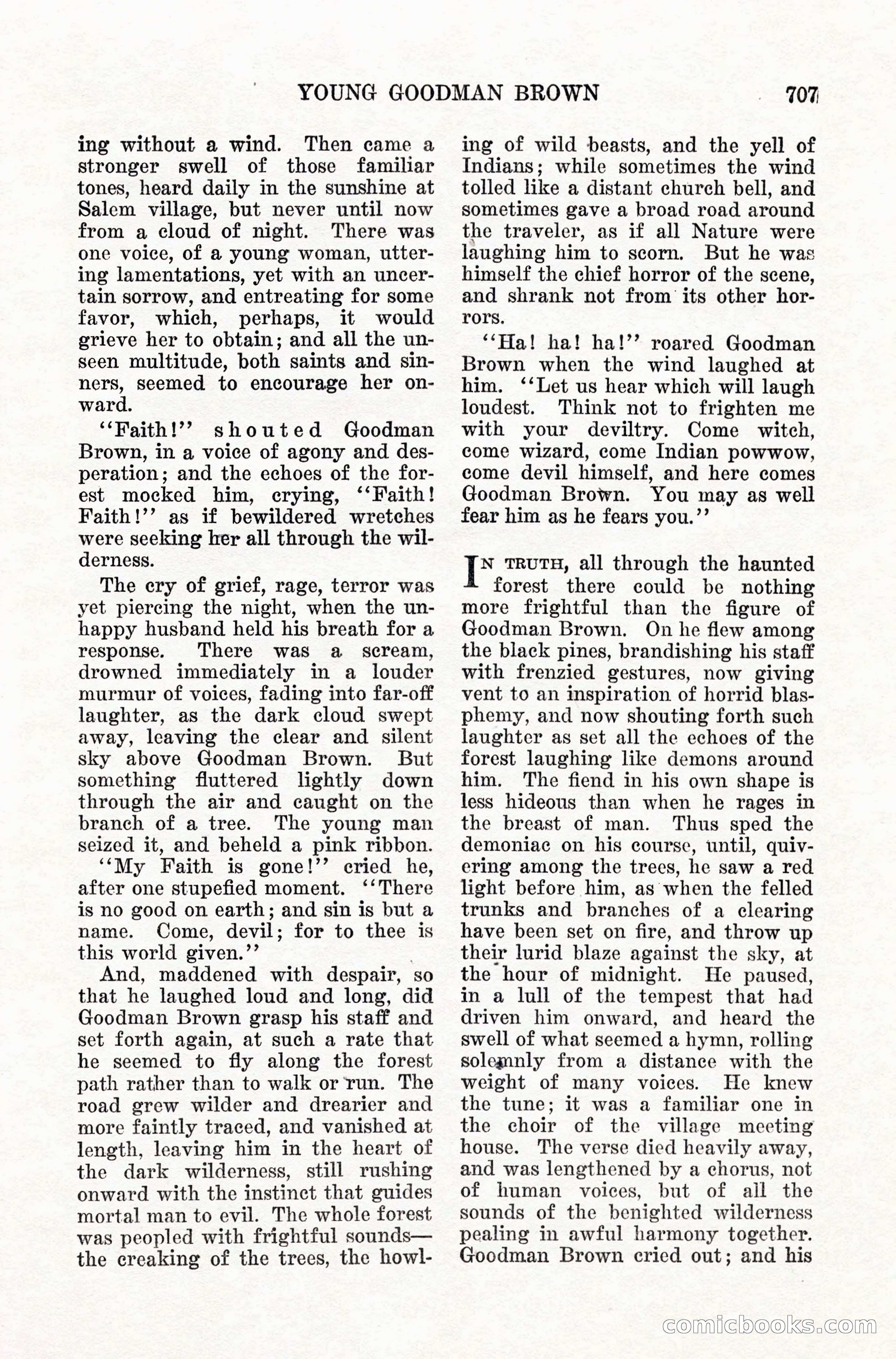 Weird Tales, Vol. IX, No. 5 — page 133 of 148