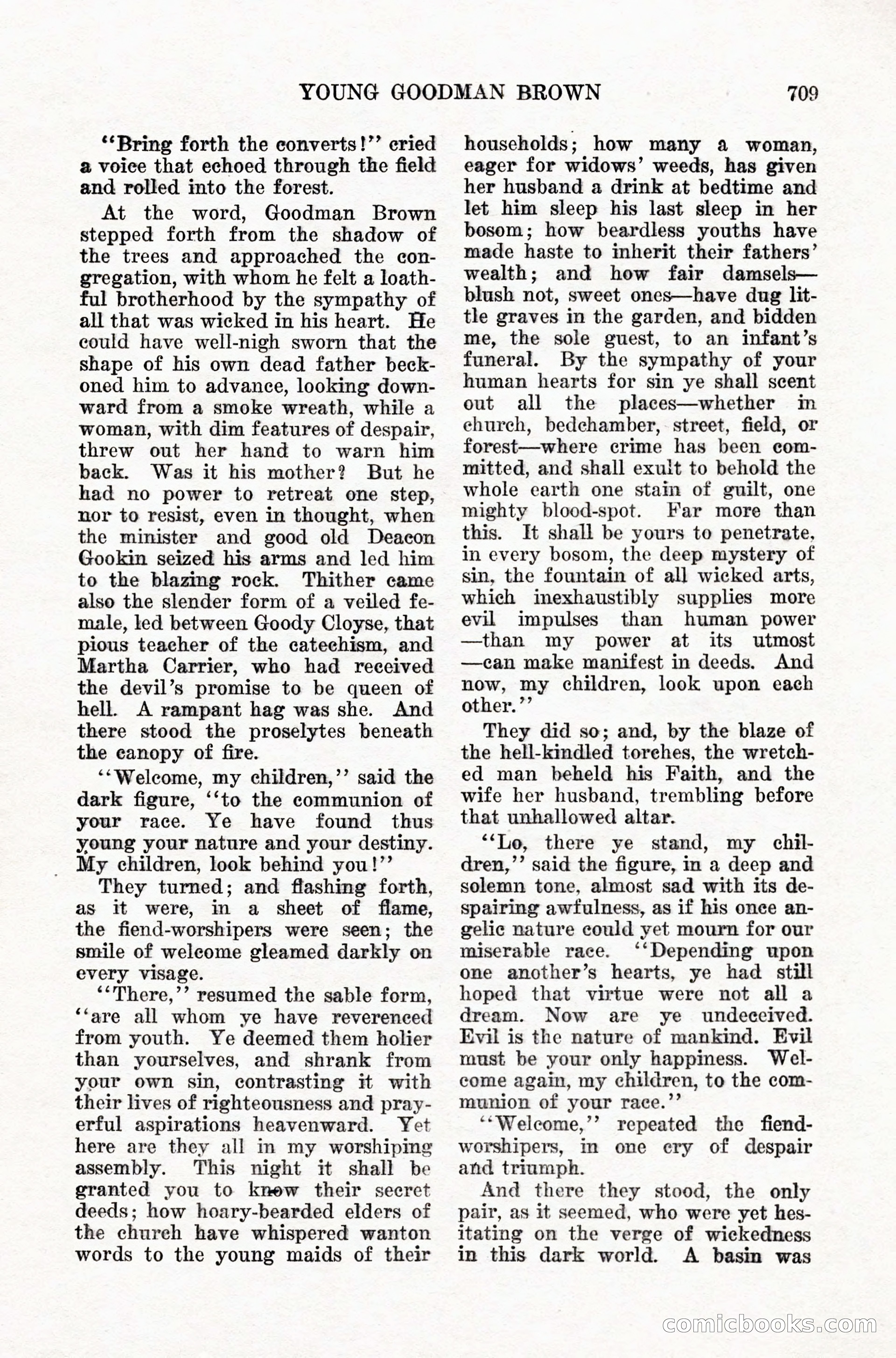 Weird Tales, Vol. IX, No. 5 — page 135 of 148