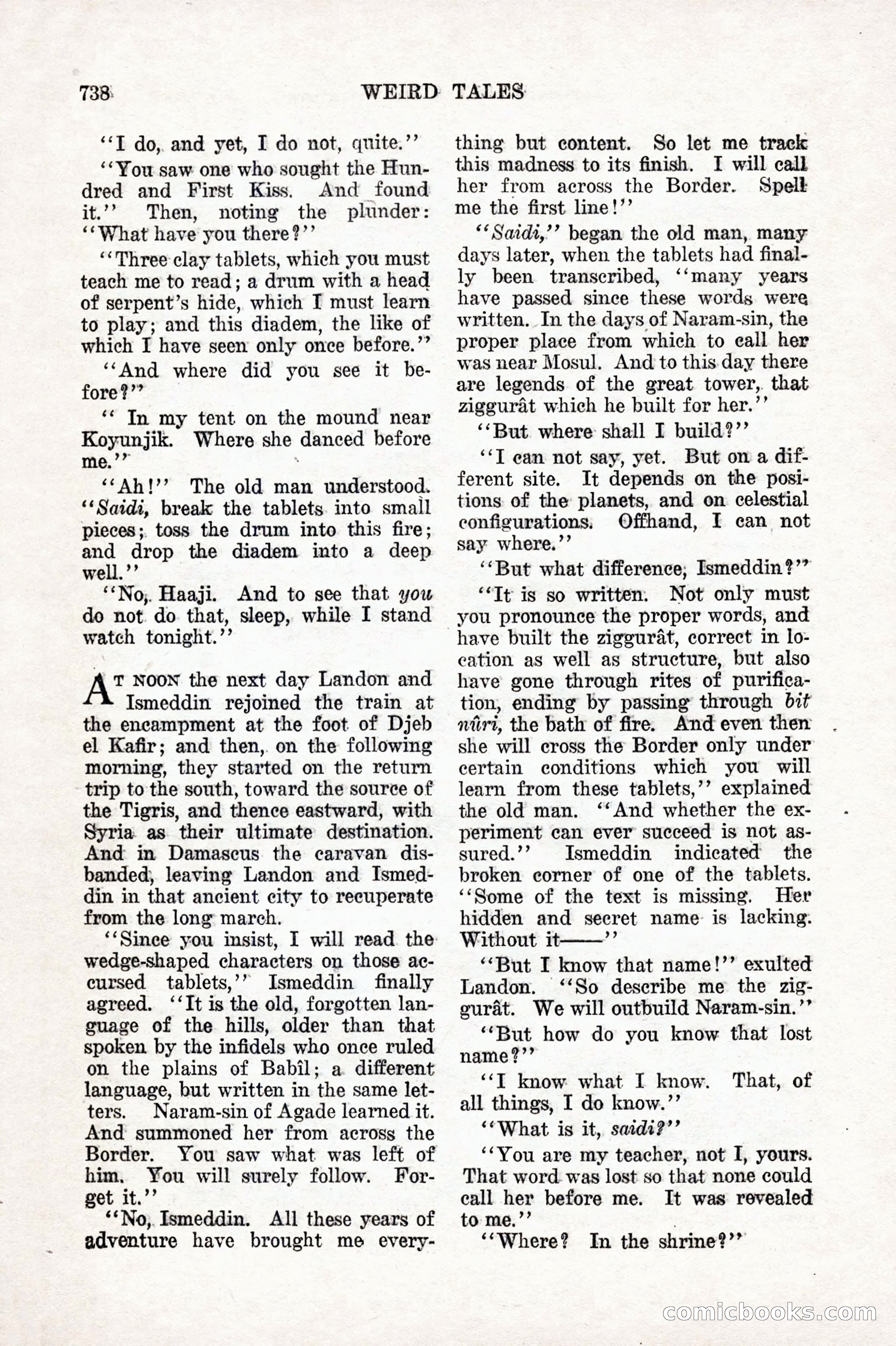 Weird Tales, December 1927 — page 20 of 148