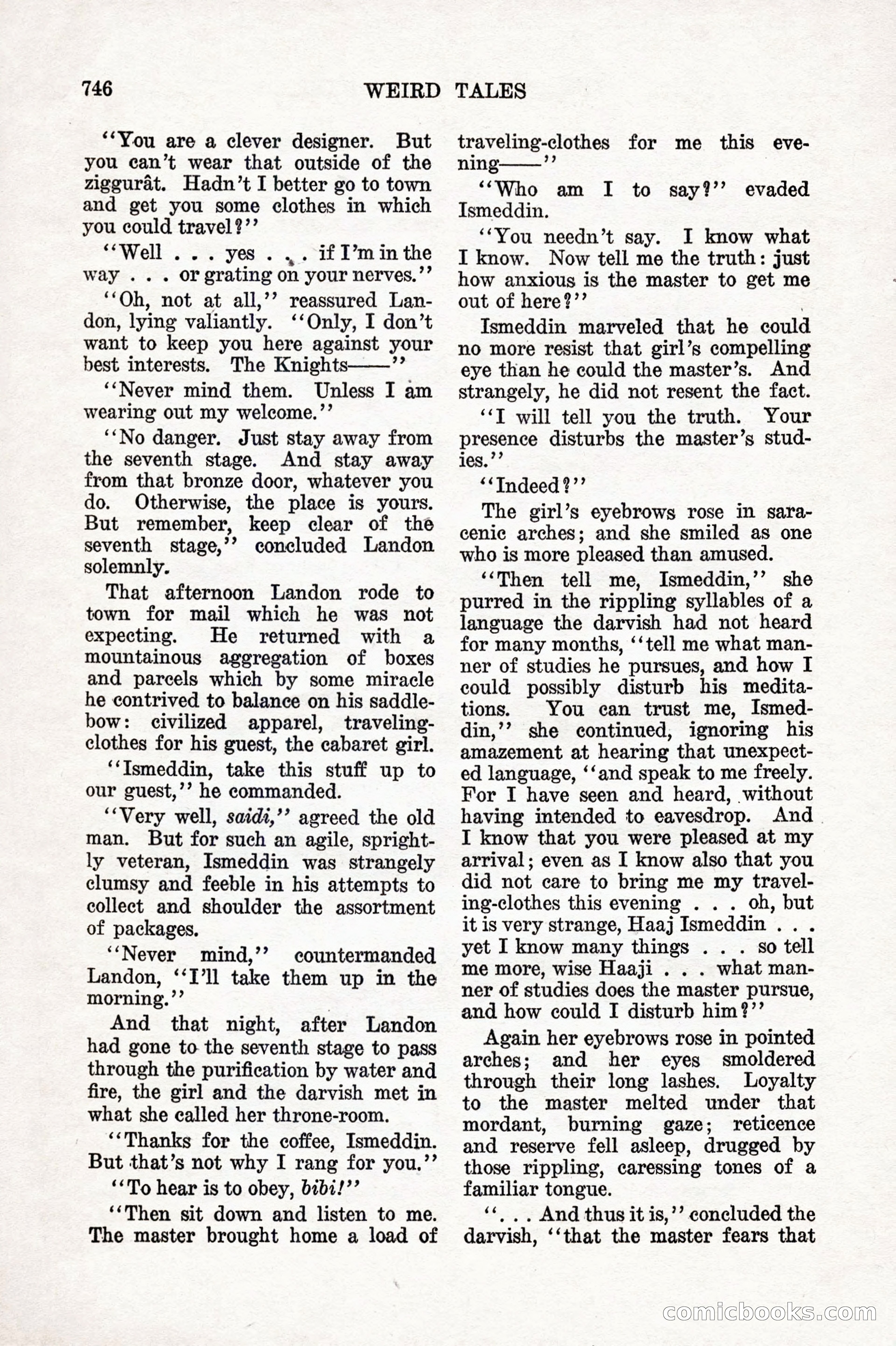 Weird Tales, December 1927 — page 28 of 148