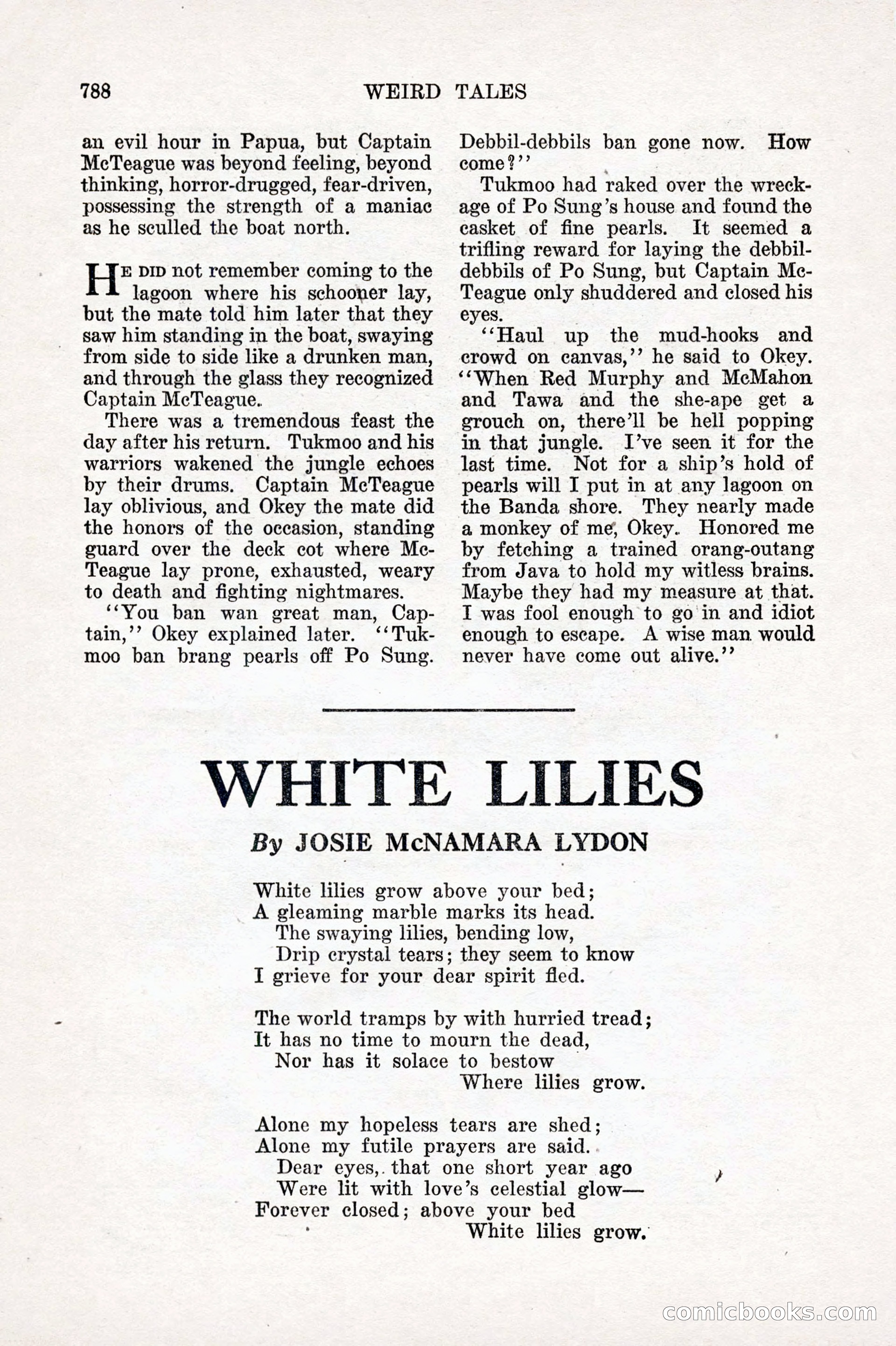 Weird Tales, December 1927 — page 70 of 148