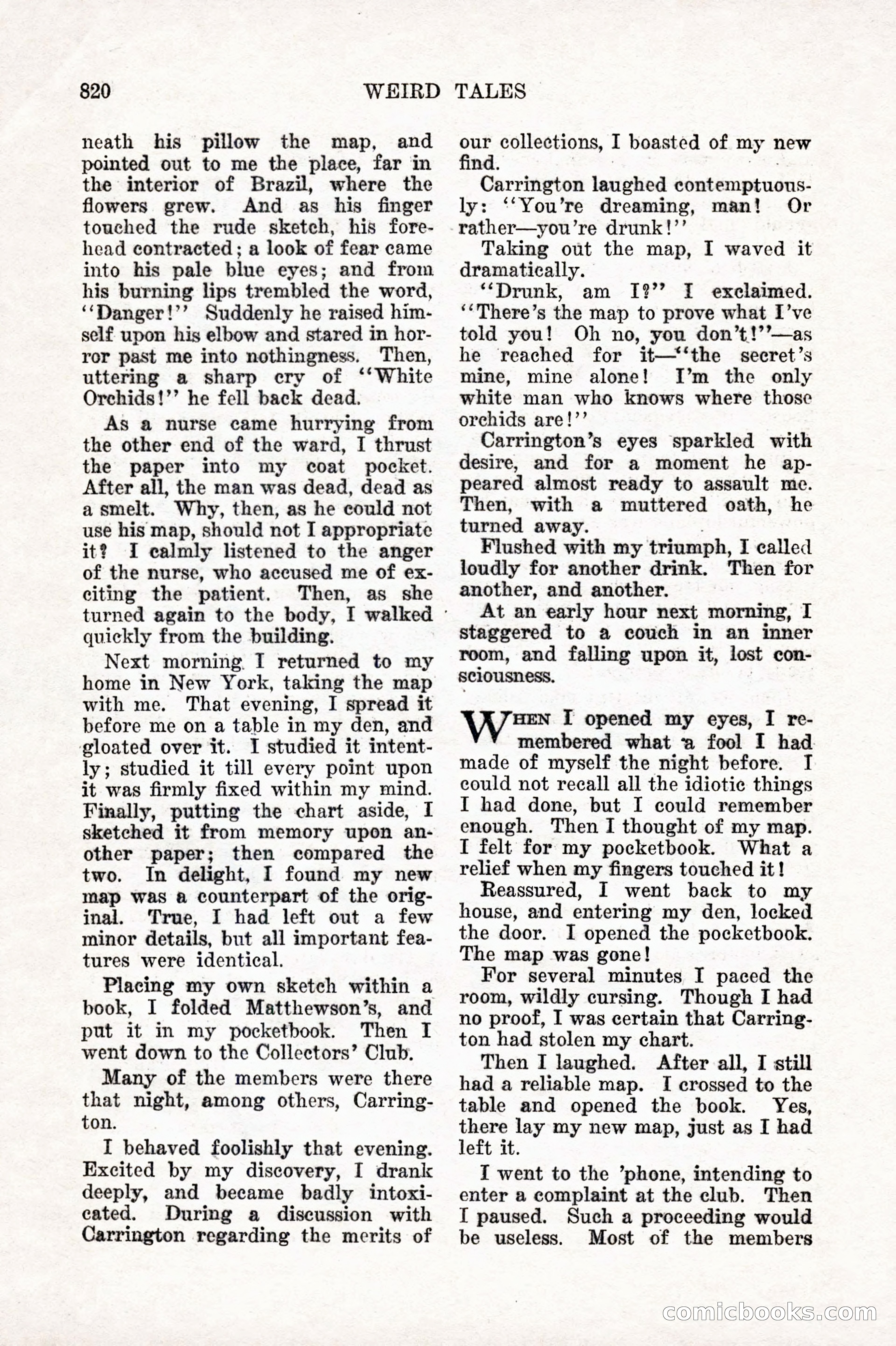 Weird Tales, December 1927 — page 102 of 148