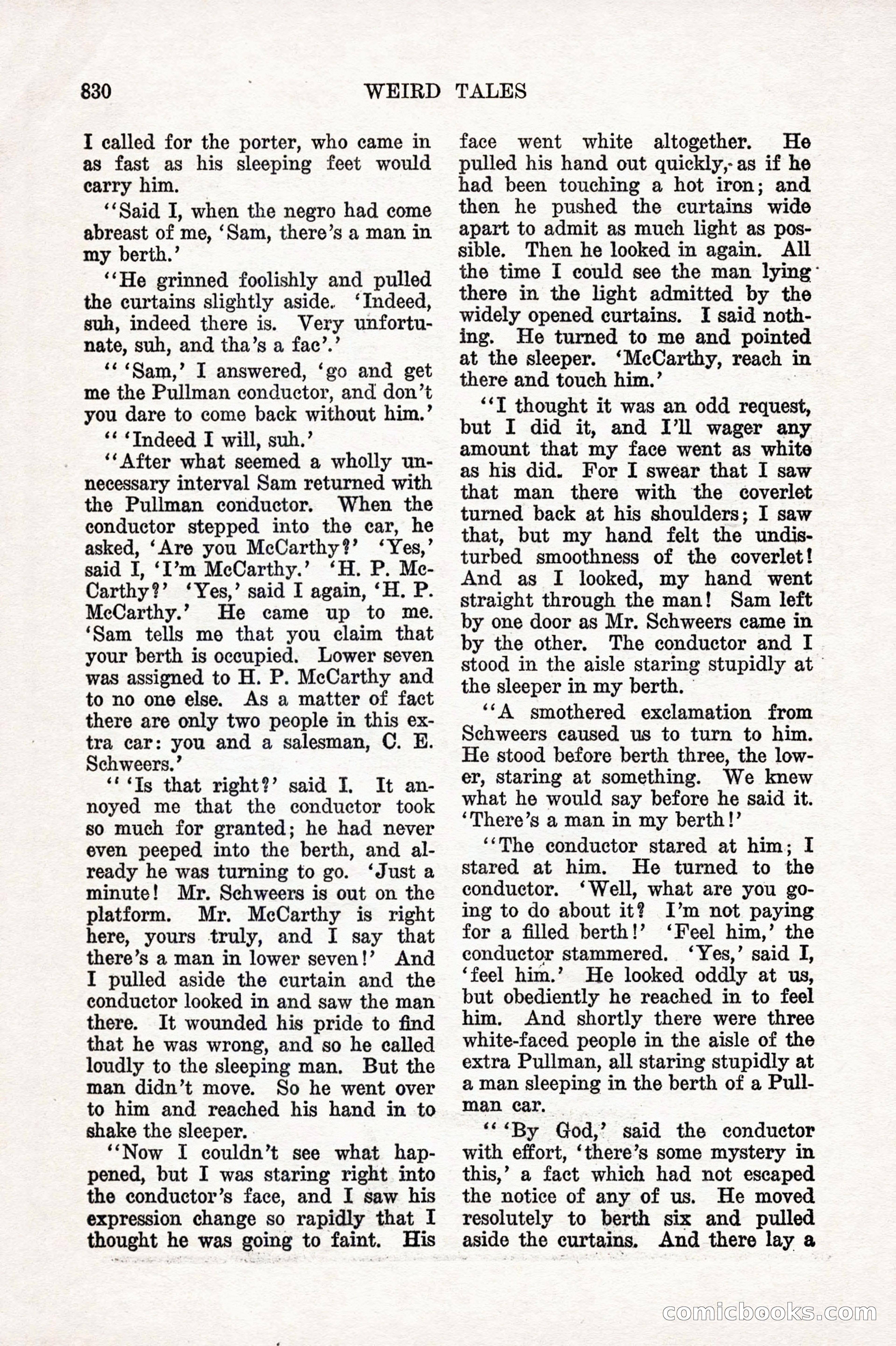 Weird Tales, December 1927 — page 112 of 148