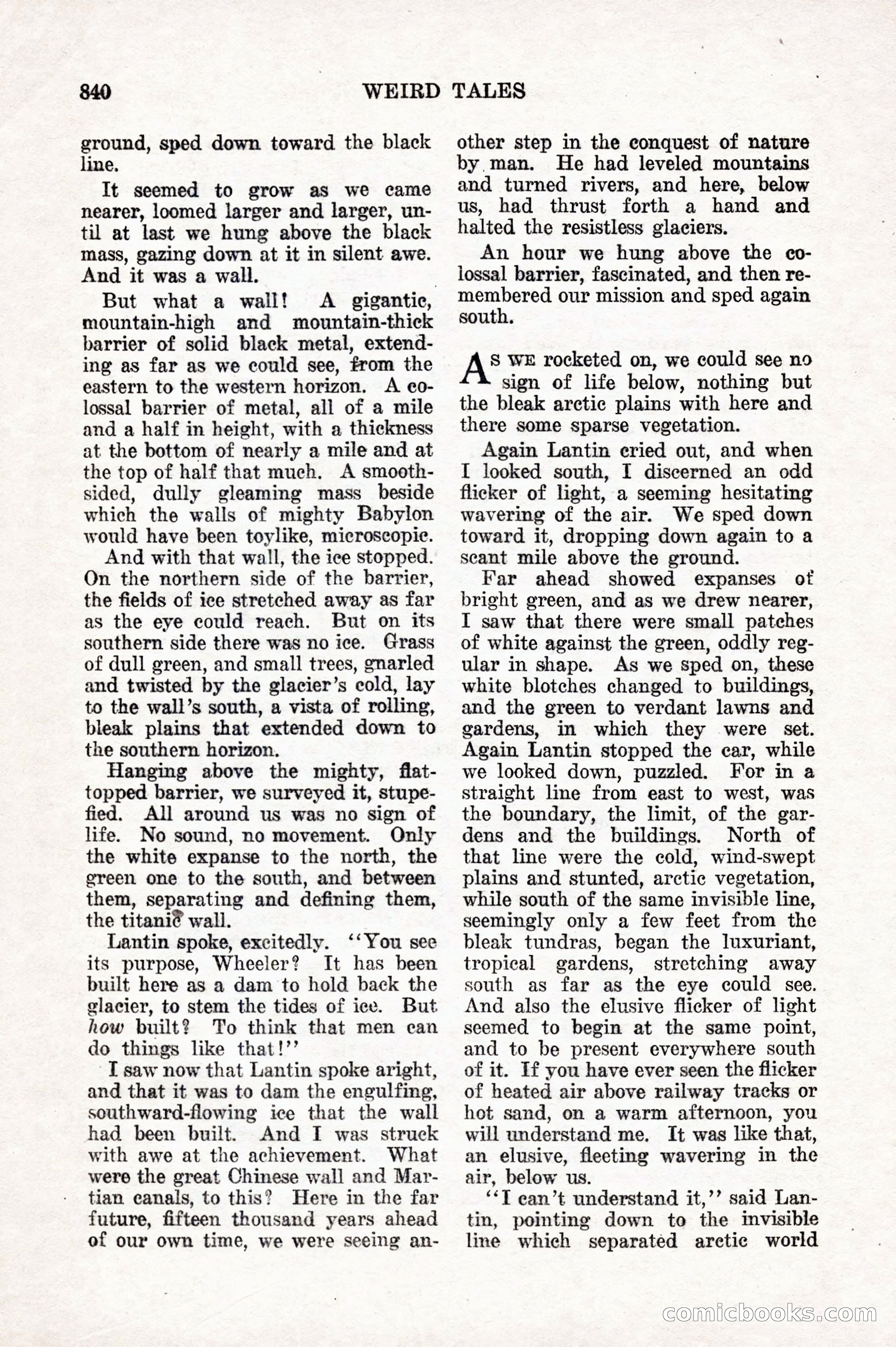 Weird Tales, December 1927 — page 122 of 148