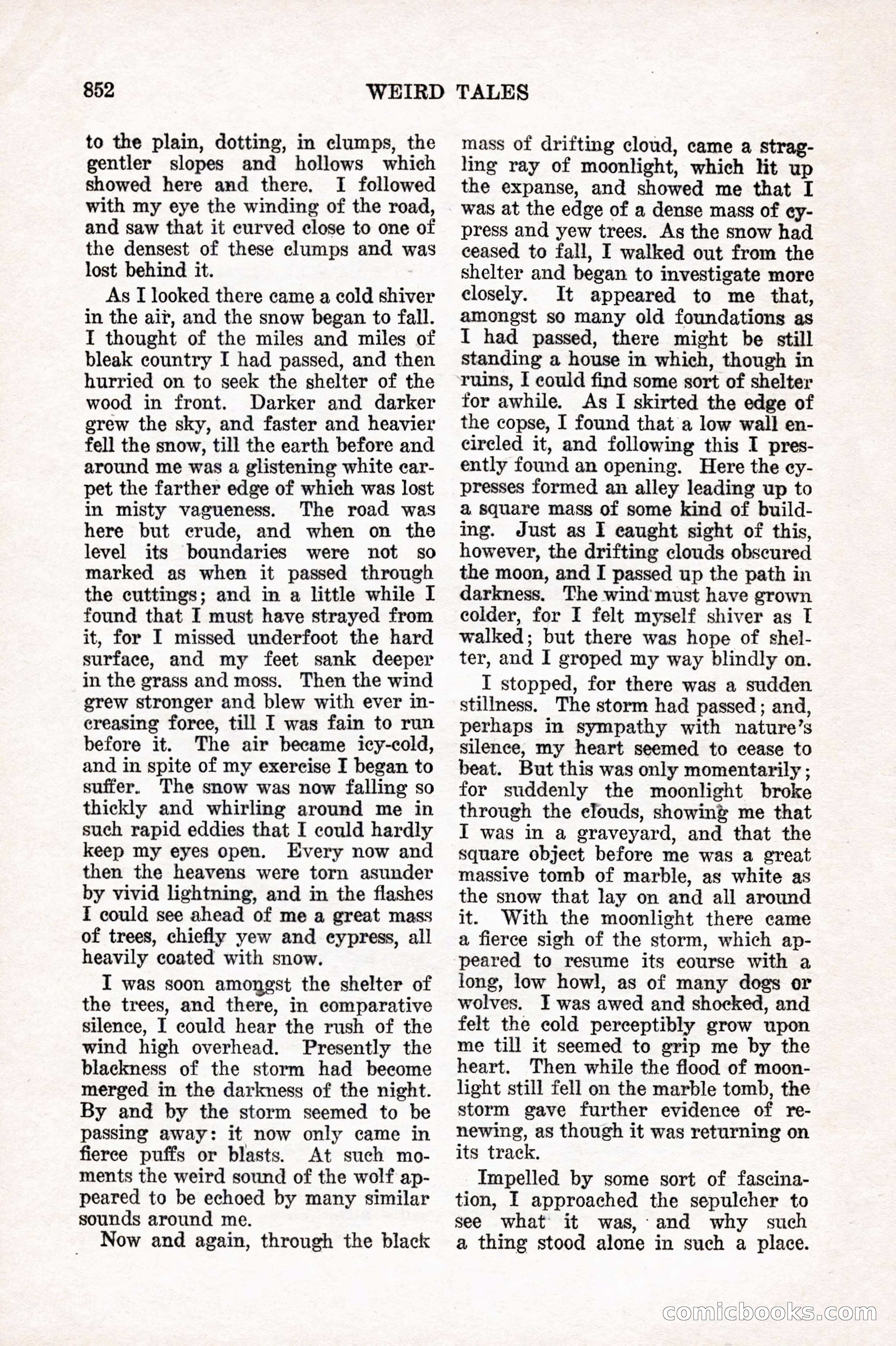Weird Tales, December 1927 — page 134 of 148