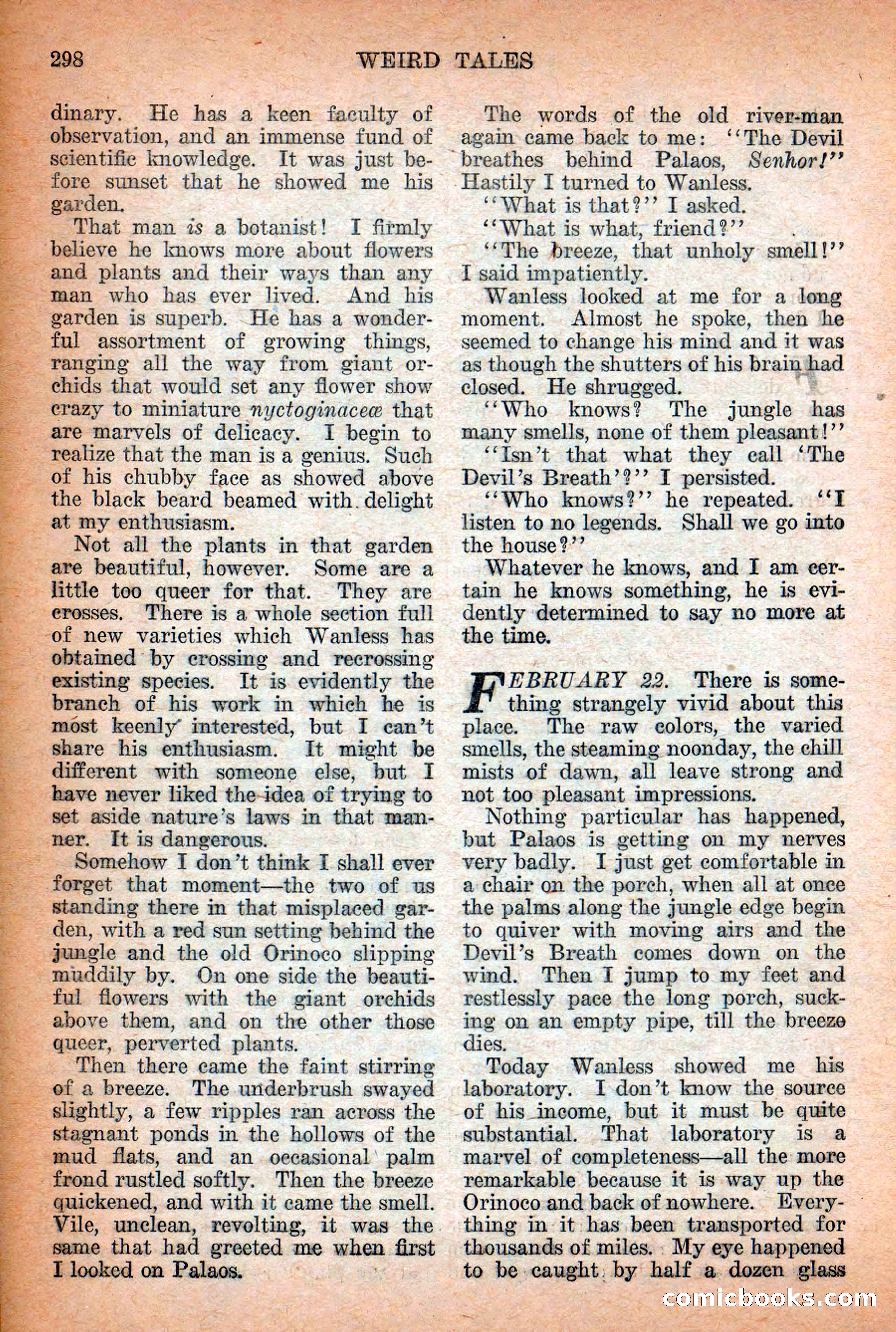 Weird Tales, September 1928 — page 12 of 148
