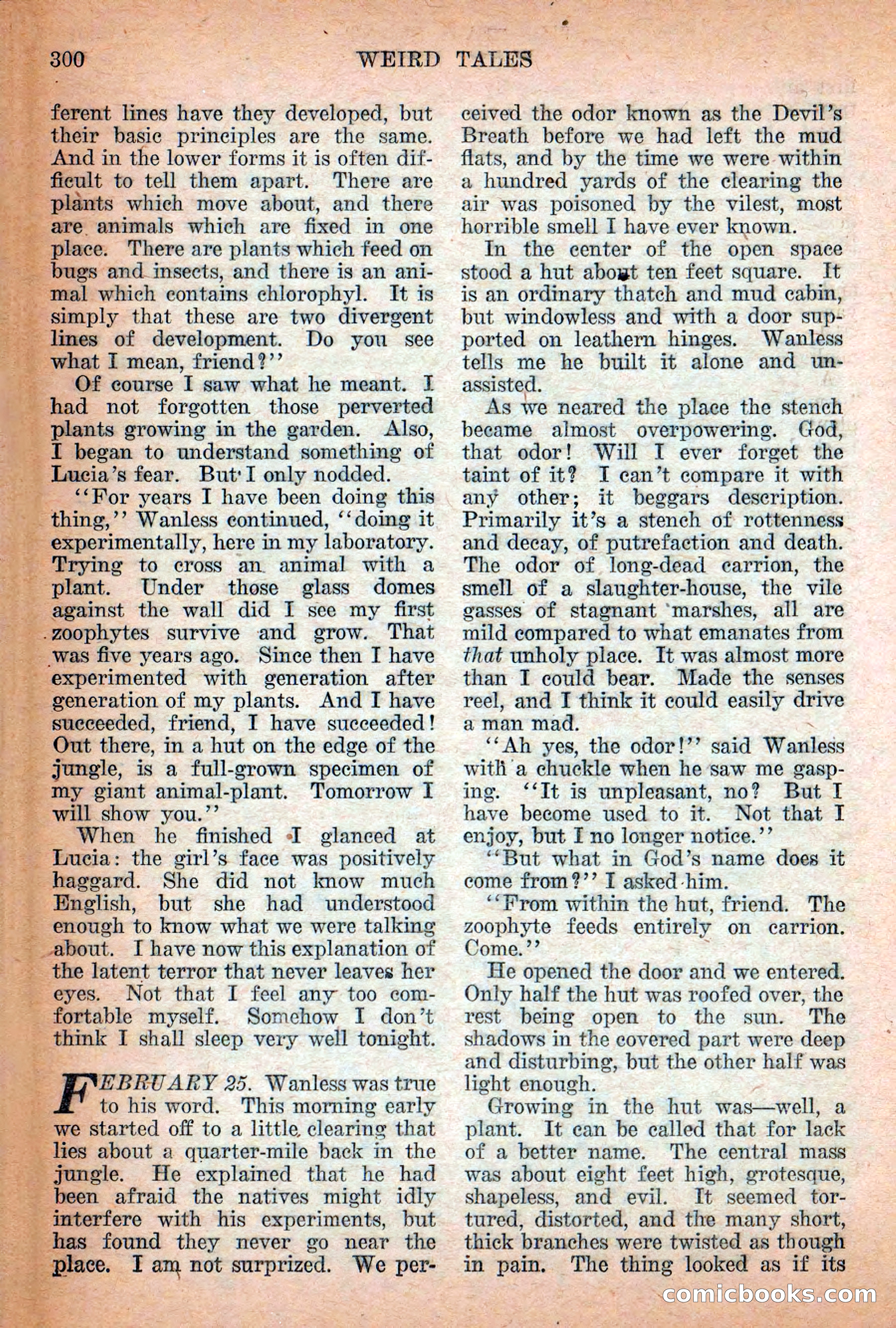 Weird Tales, September 1928 — page 14 of 148