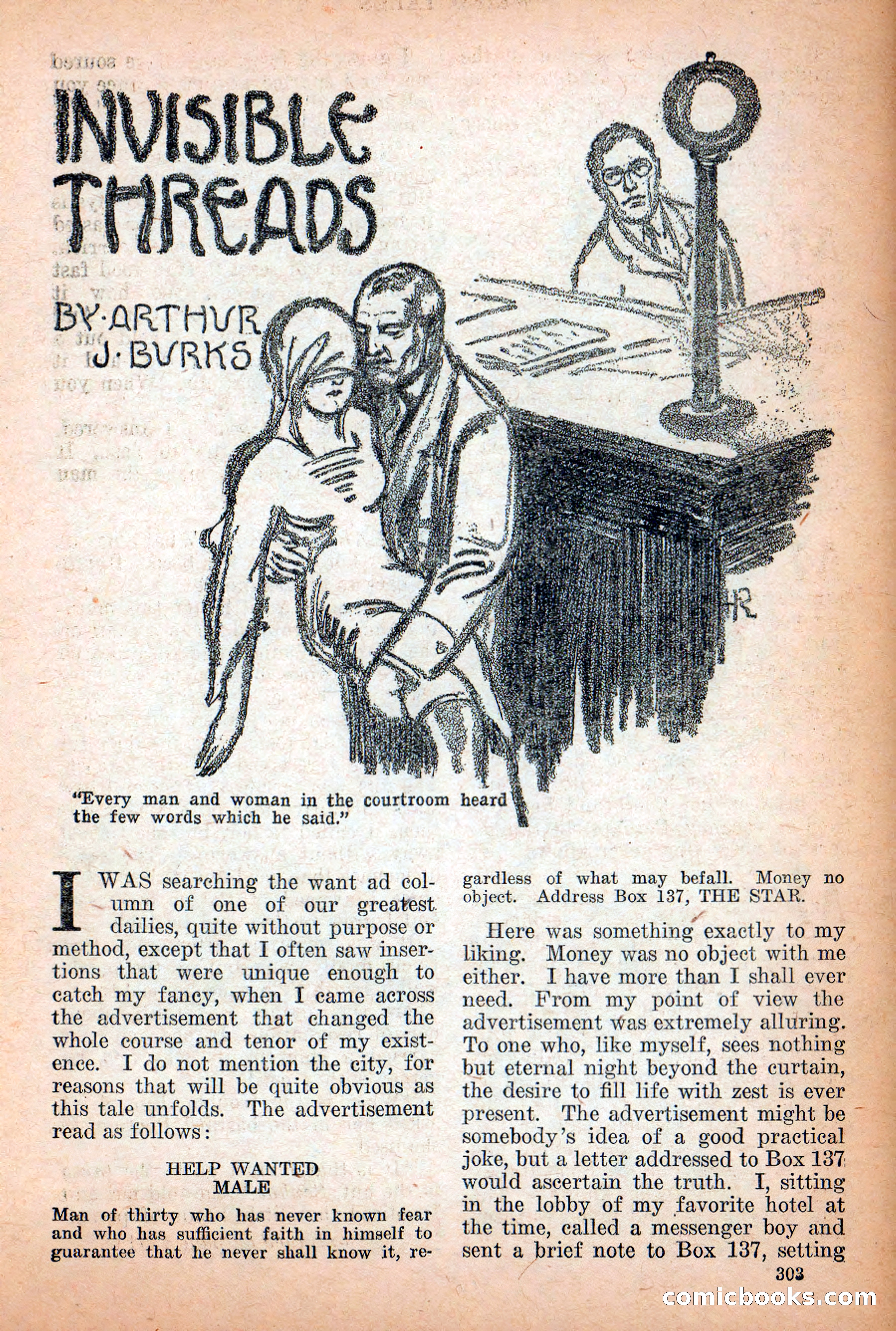 Weird Tales, September 1928 — page 17 of 148