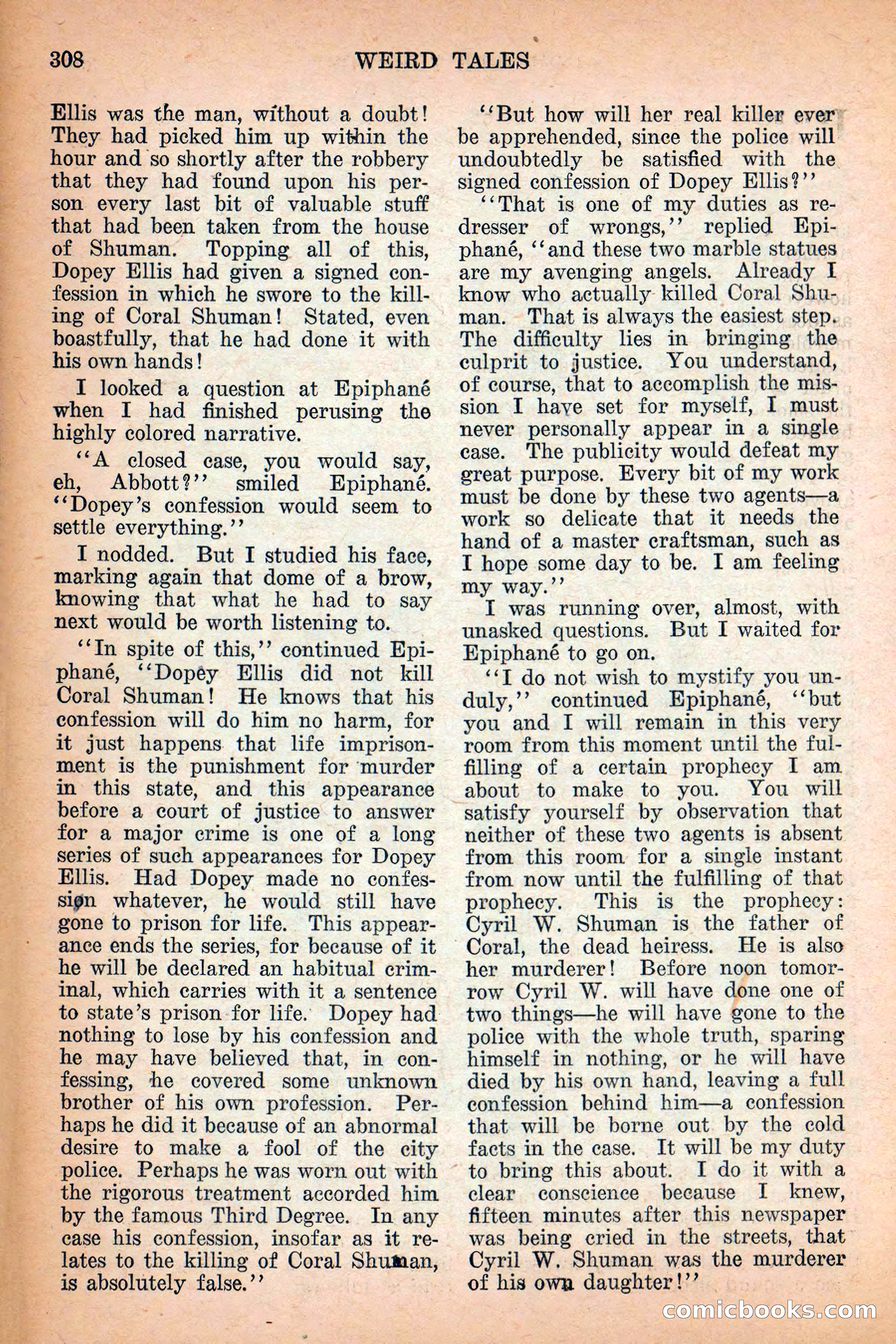 Weird Tales, September 1928 — page 22 of 148