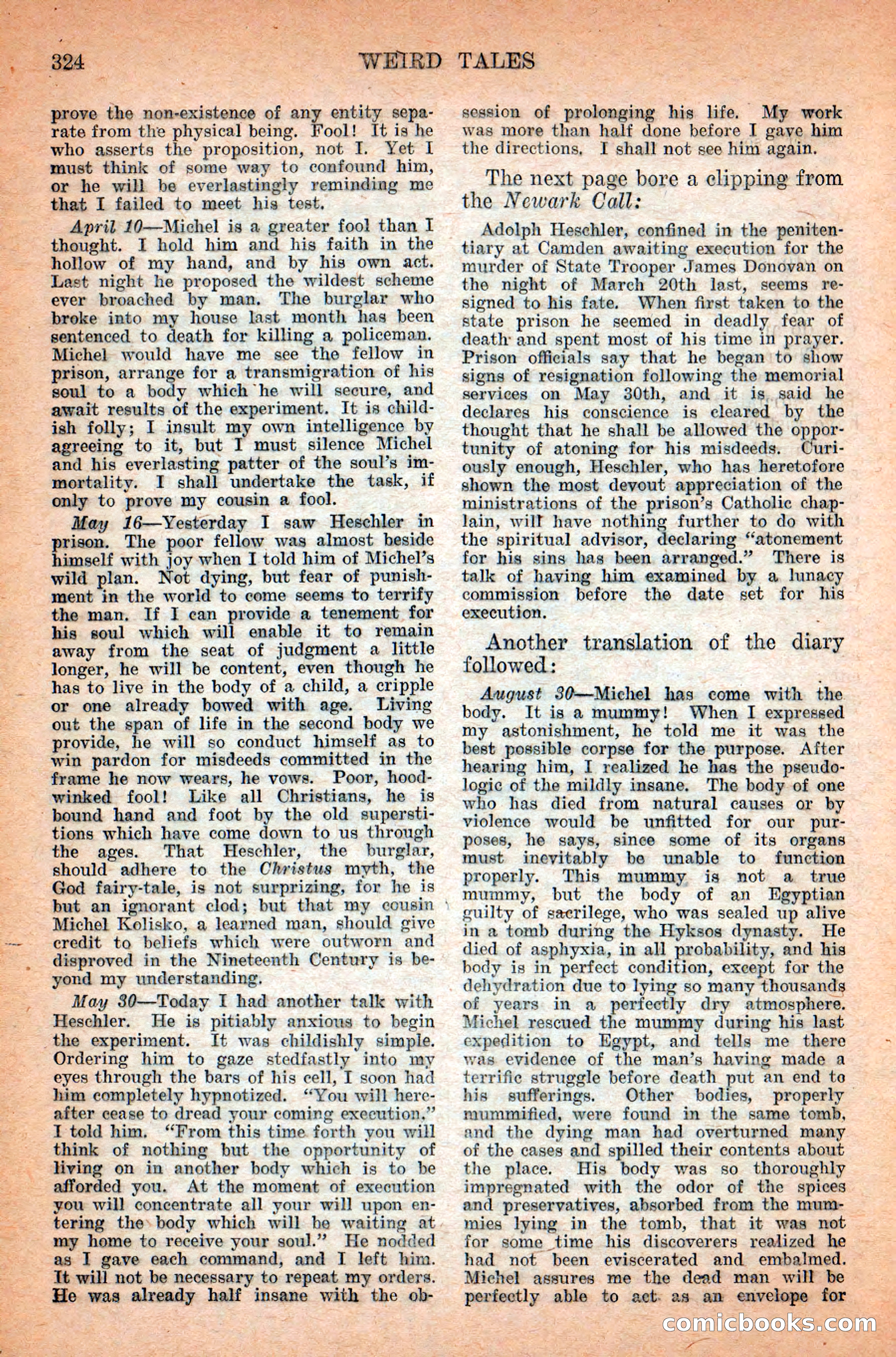 Weird Tales, September 1928 — page 38 of 148