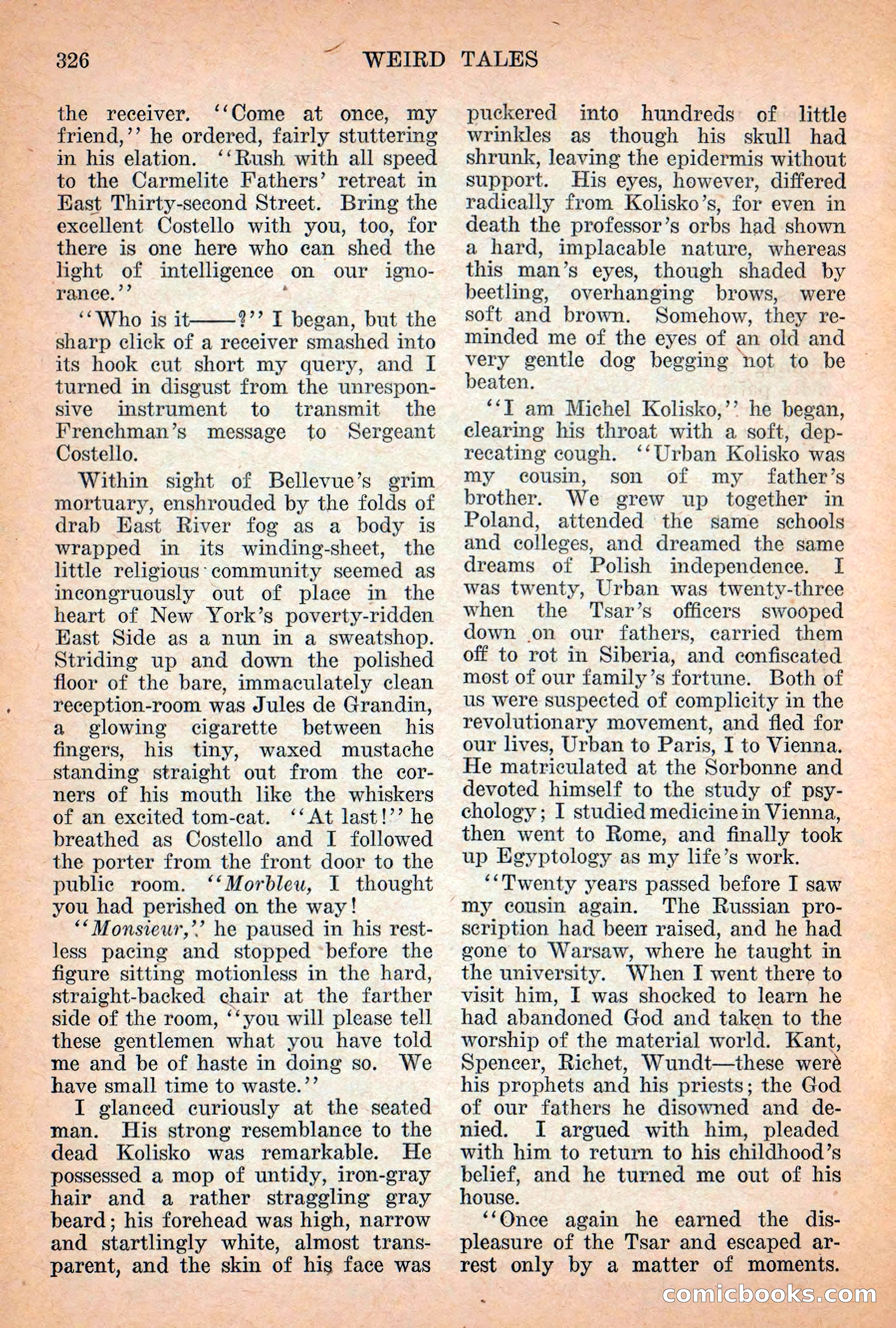 Weird Tales, September 1928 — page 40 of 148
