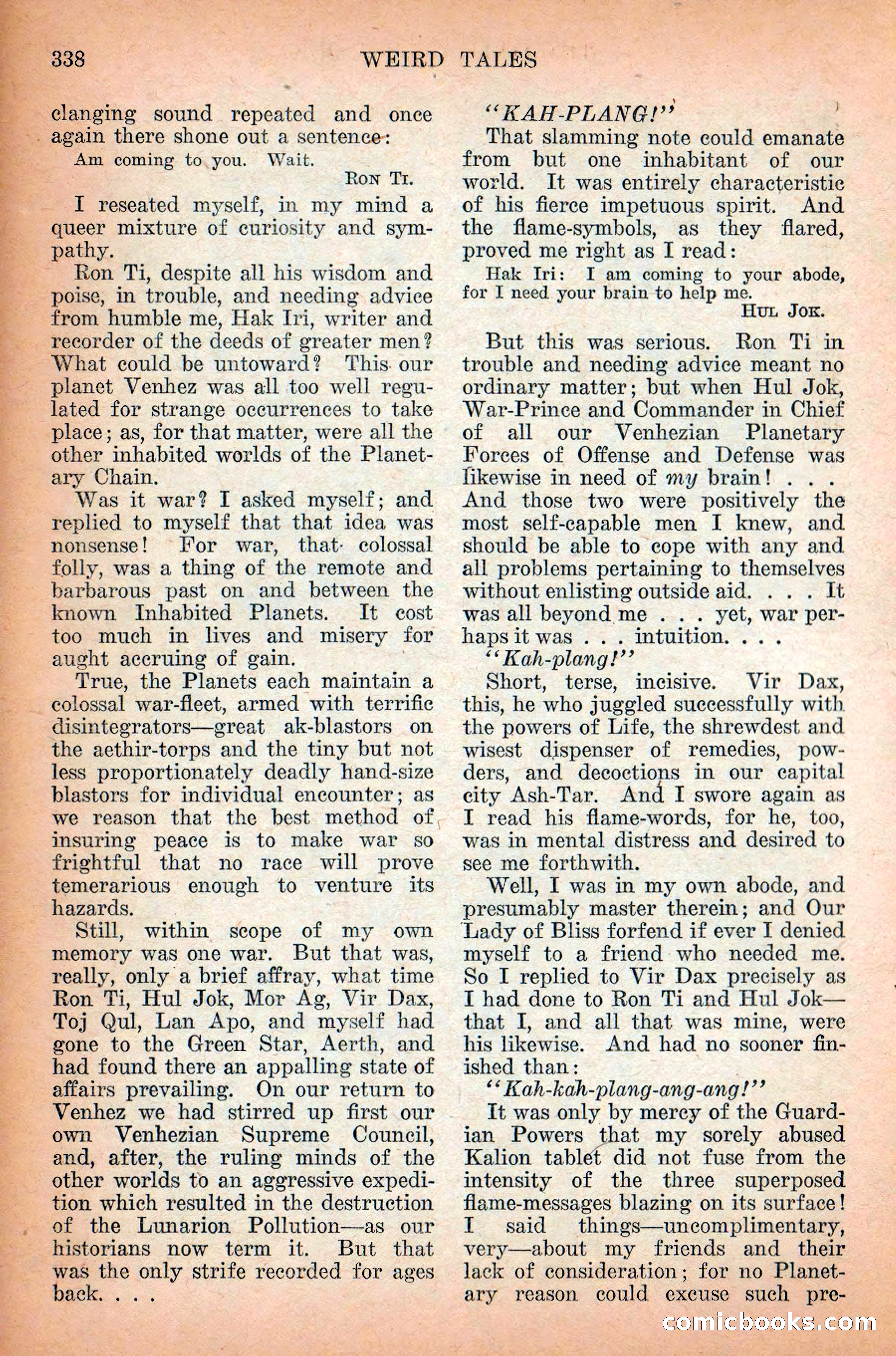 Weird Tales, September 1928 — page 52 of 148
