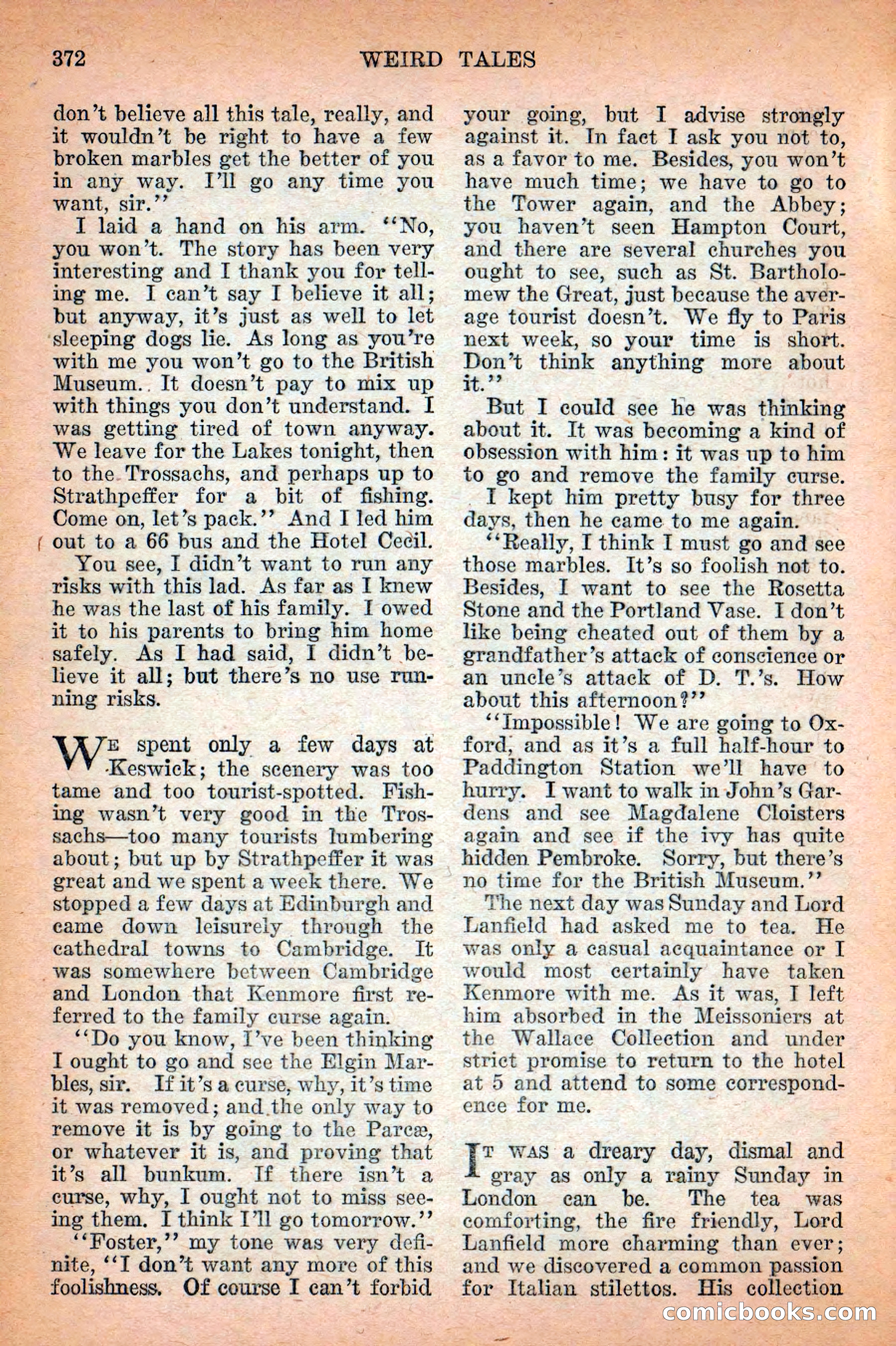 Weird Tales, September 1928 — page 86 of 148