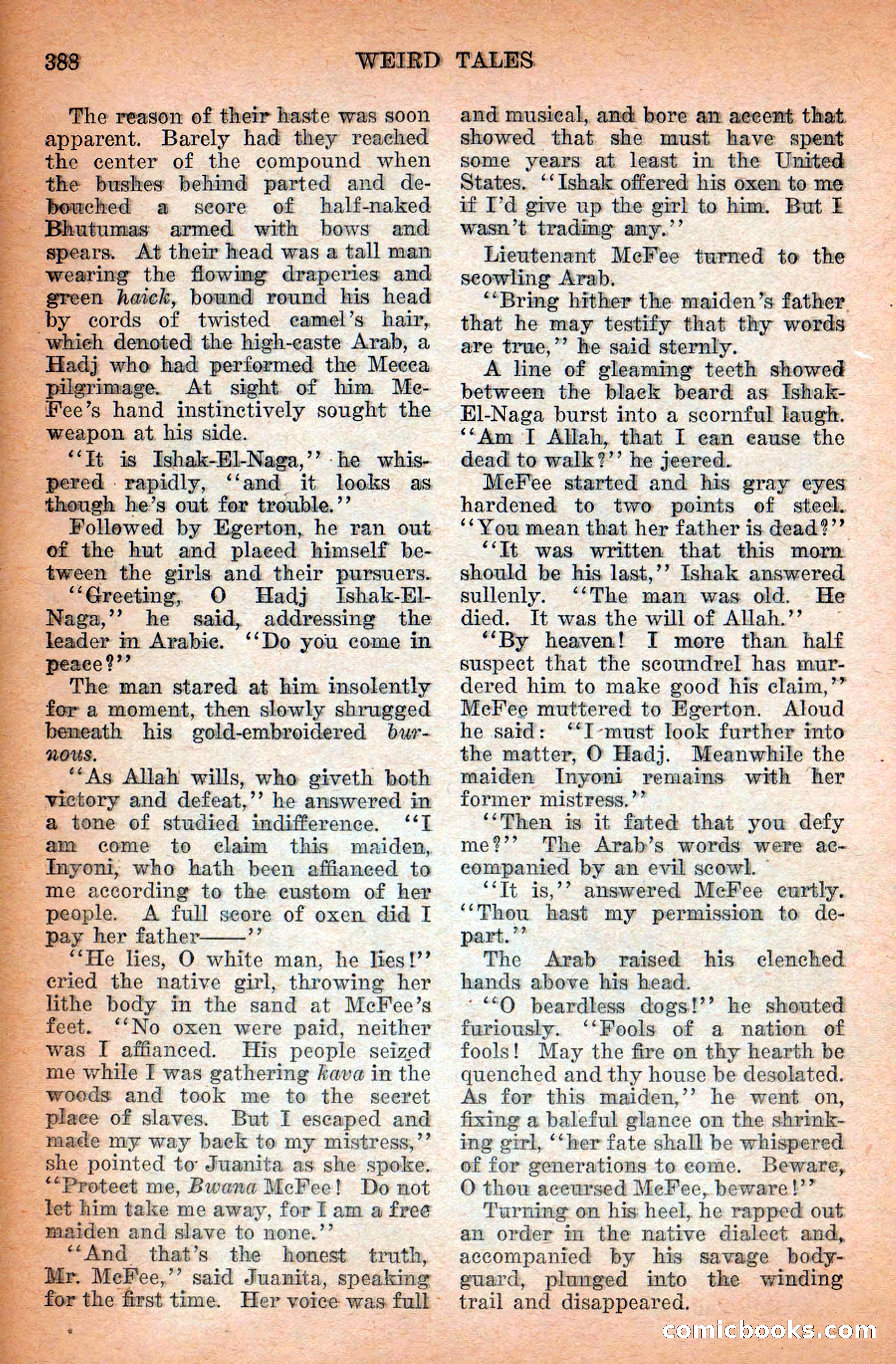 Weird Tales, September 1928 — page 102 of 148