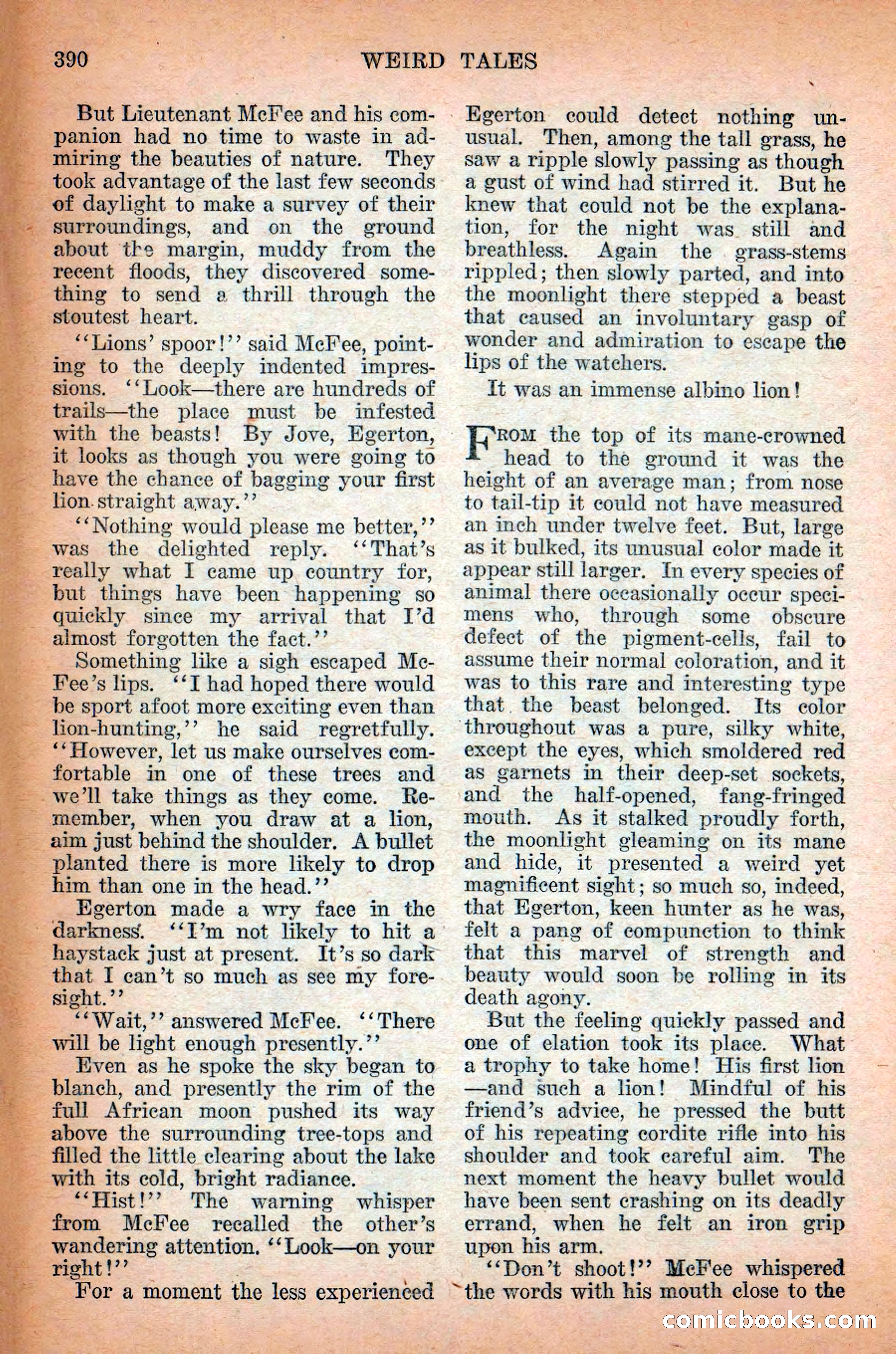 Weird Tales, September 1928 — page 104 of 148