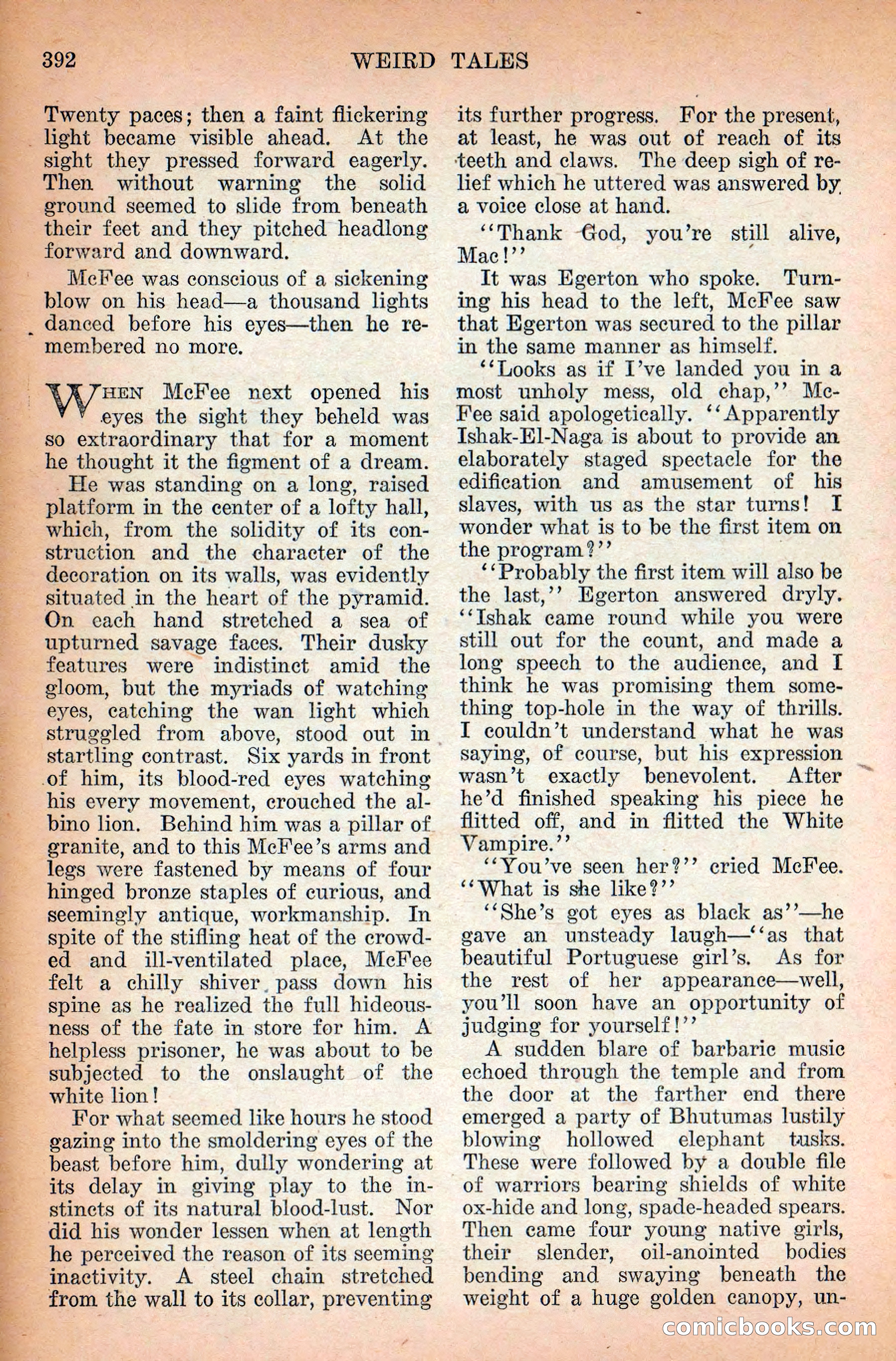 Weird Tales, September 1928 — page 106 of 148