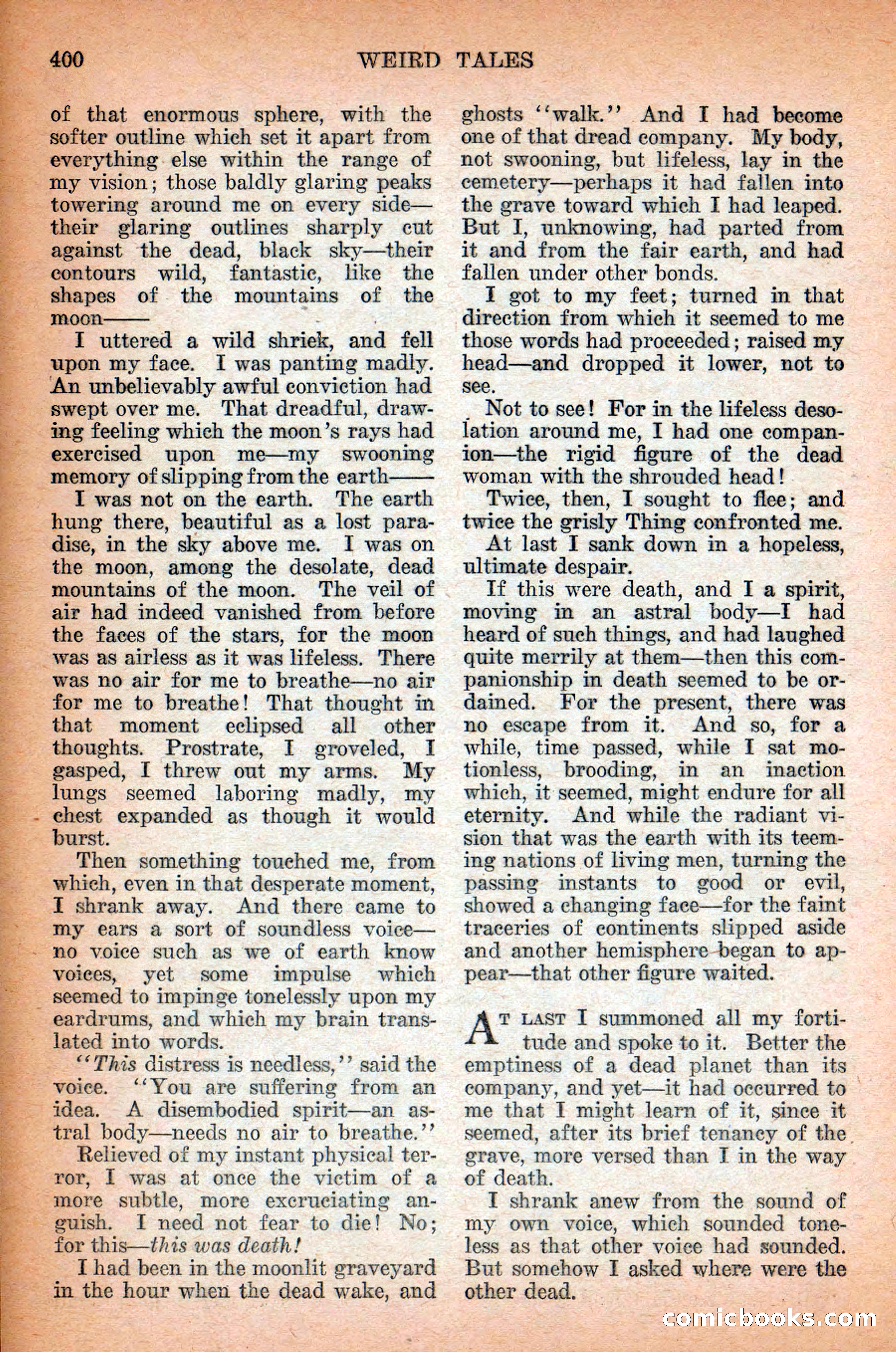 Weird Tales, September 1928 — page 114 of 148