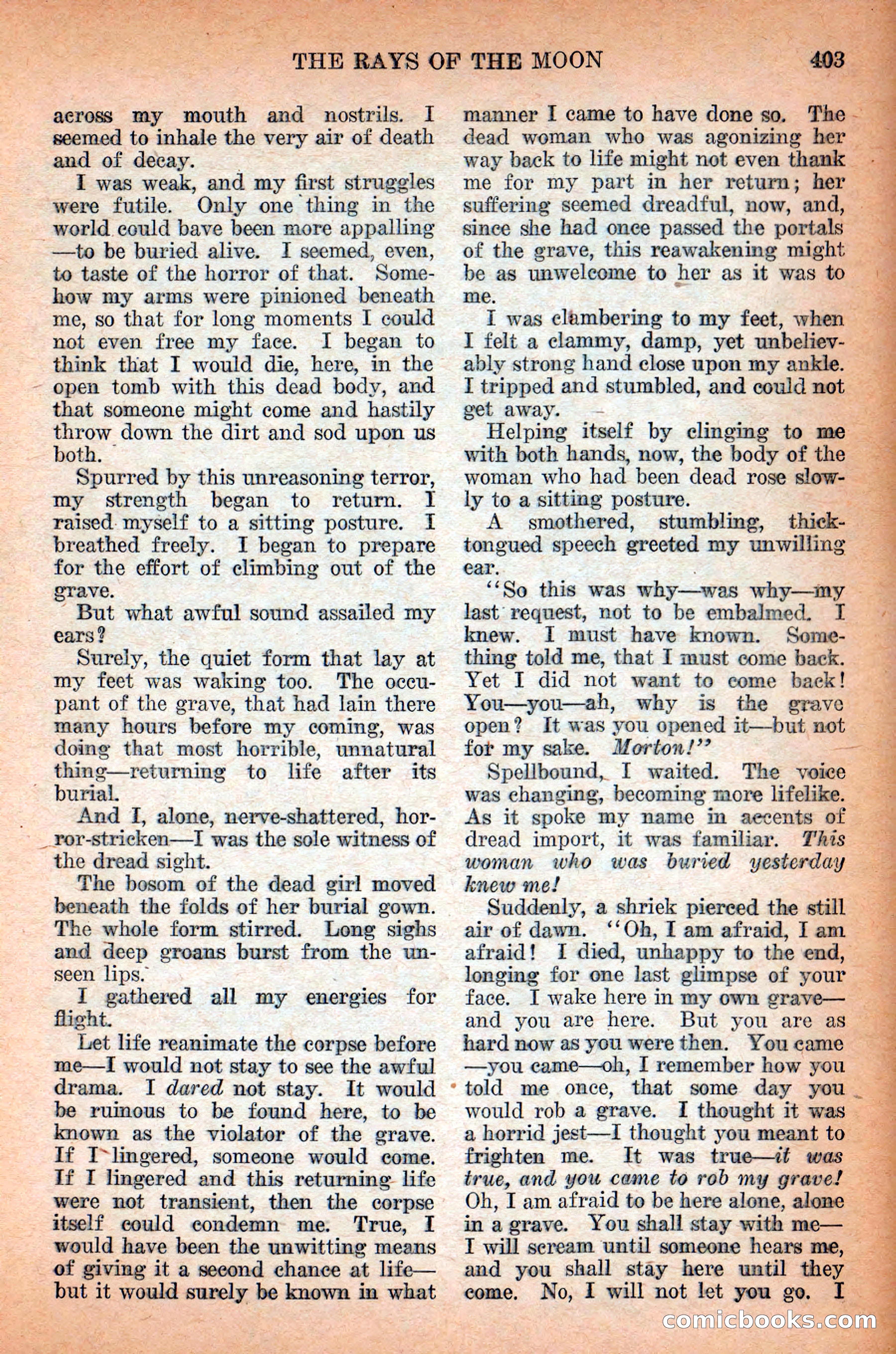 Weird Tales, September 1928 — page 117 of 148