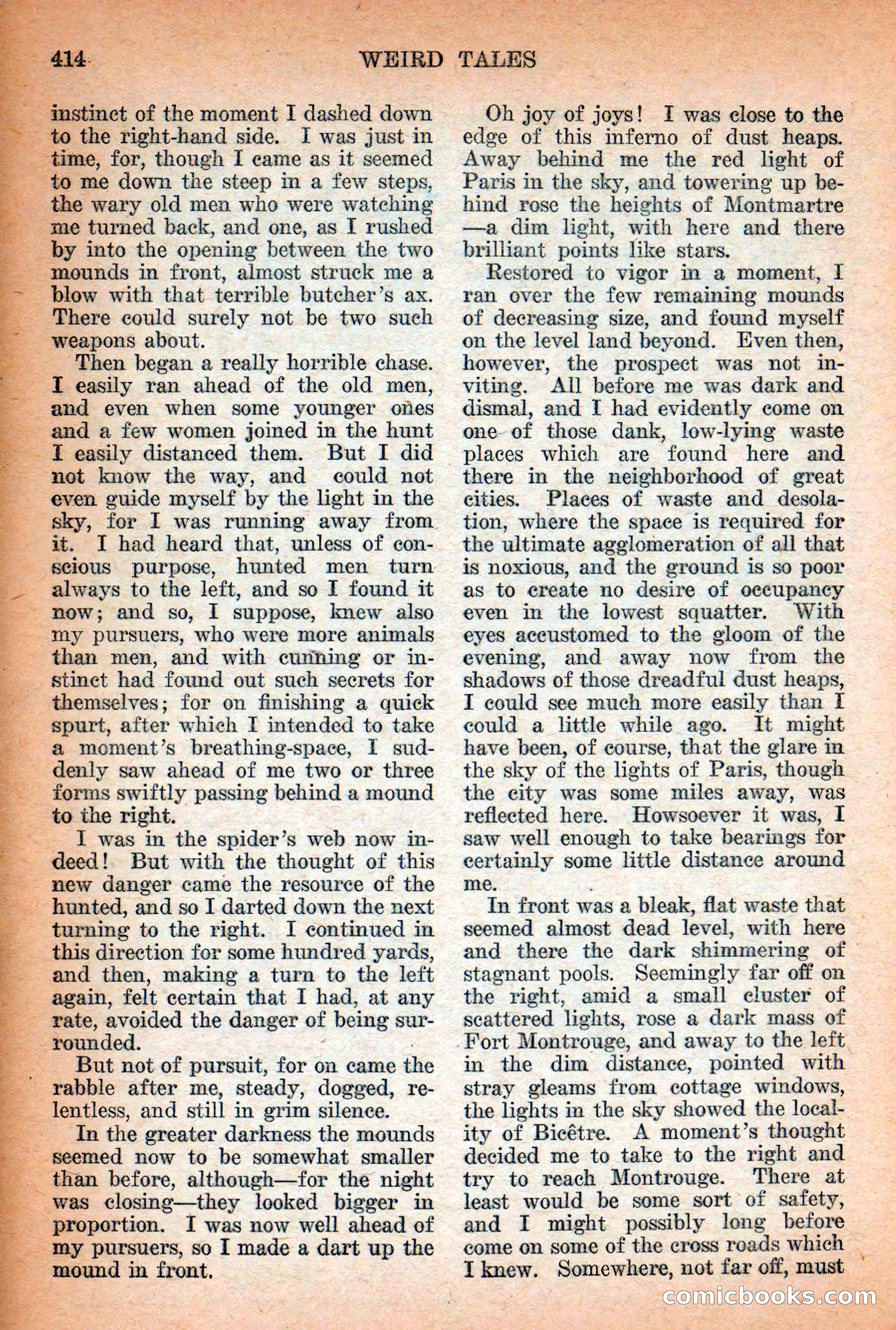 Weird Tales, September 1928 — page 128 of 148