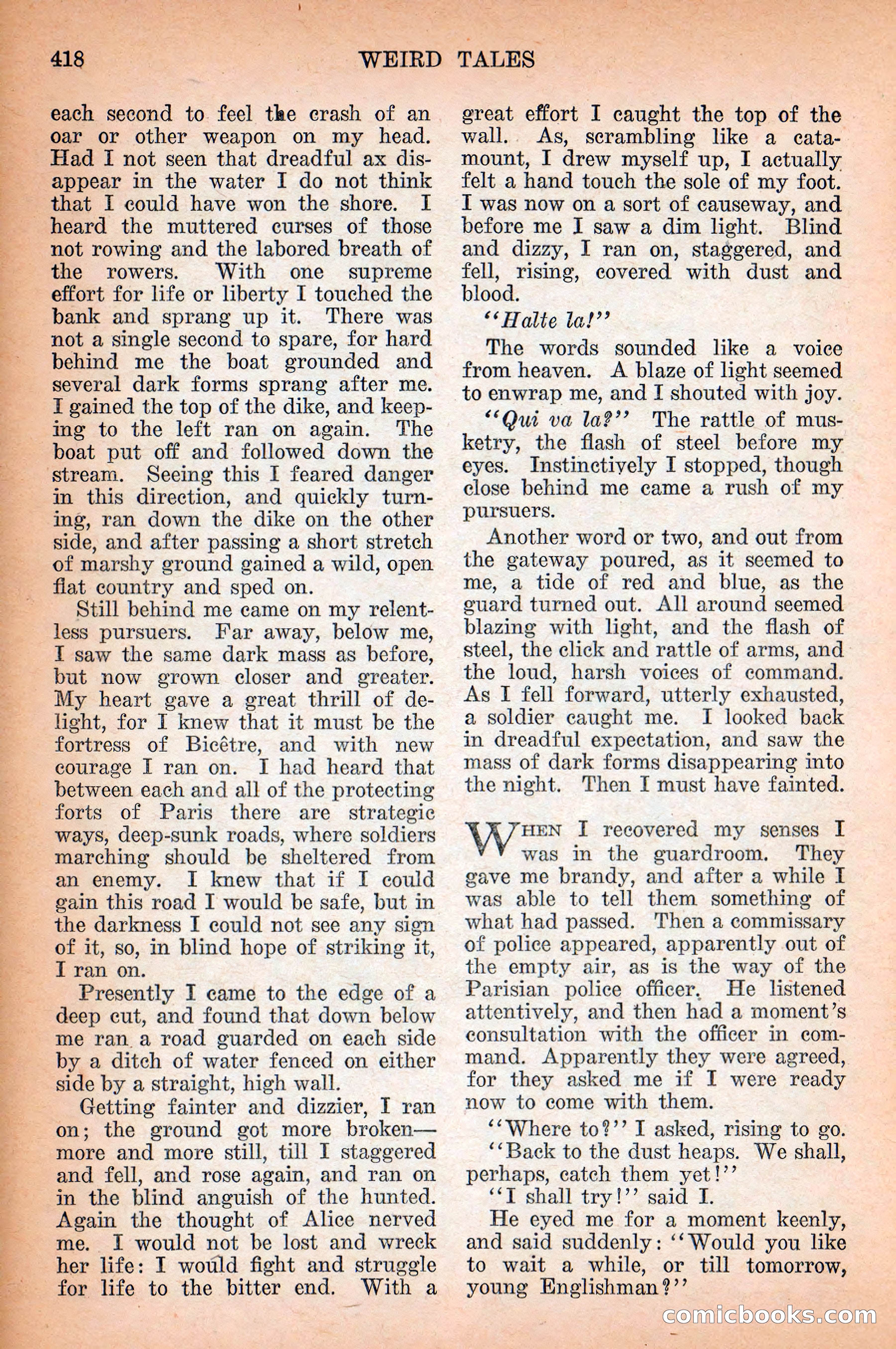 Weird Tales, September 1928 — page 132 of 148