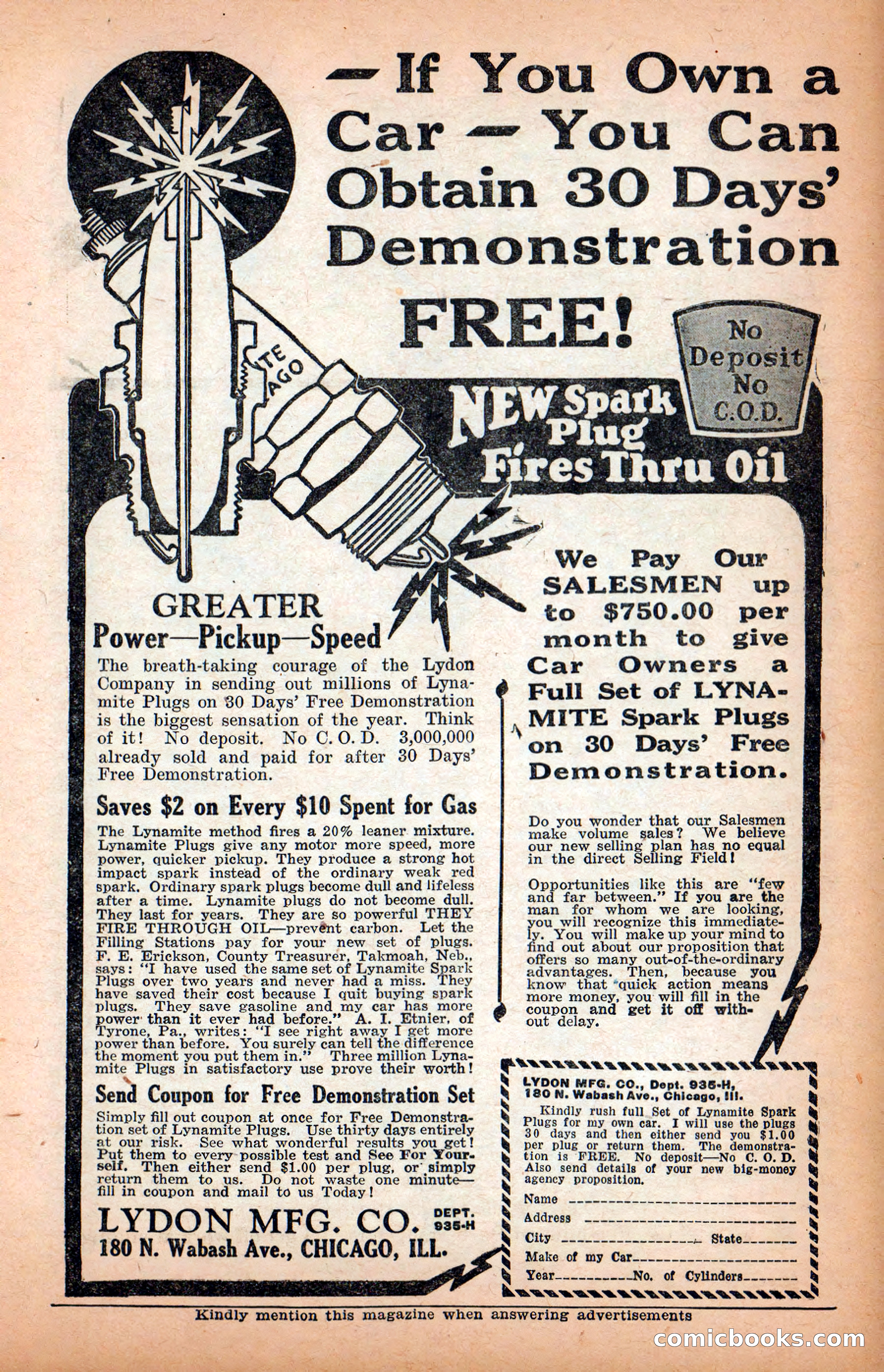 Weird Tales, Vol. 12 No. 3 — page 7 of 148