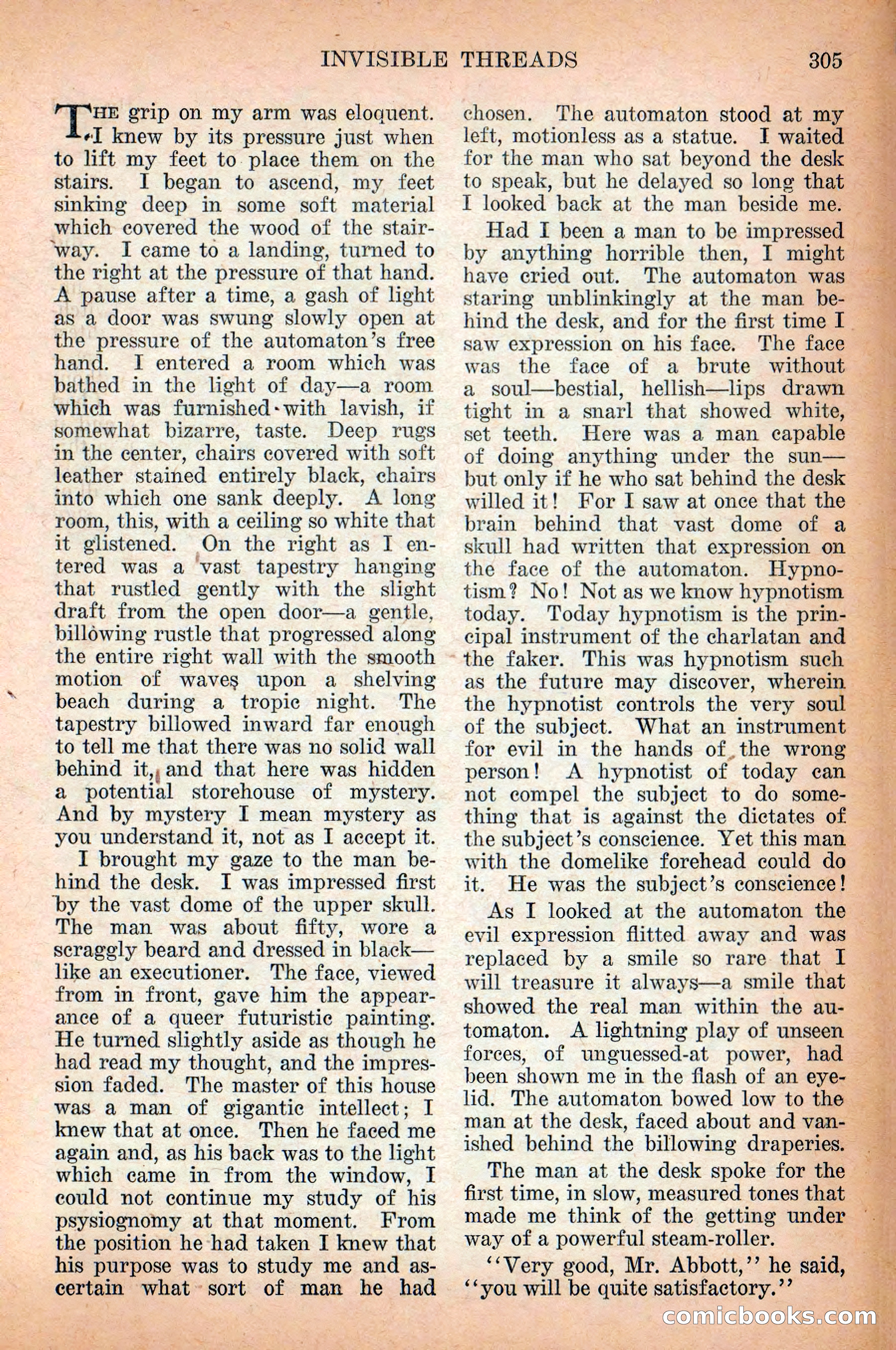 Weird Tales, Vol. 12 No. 3 — page 19 of 148