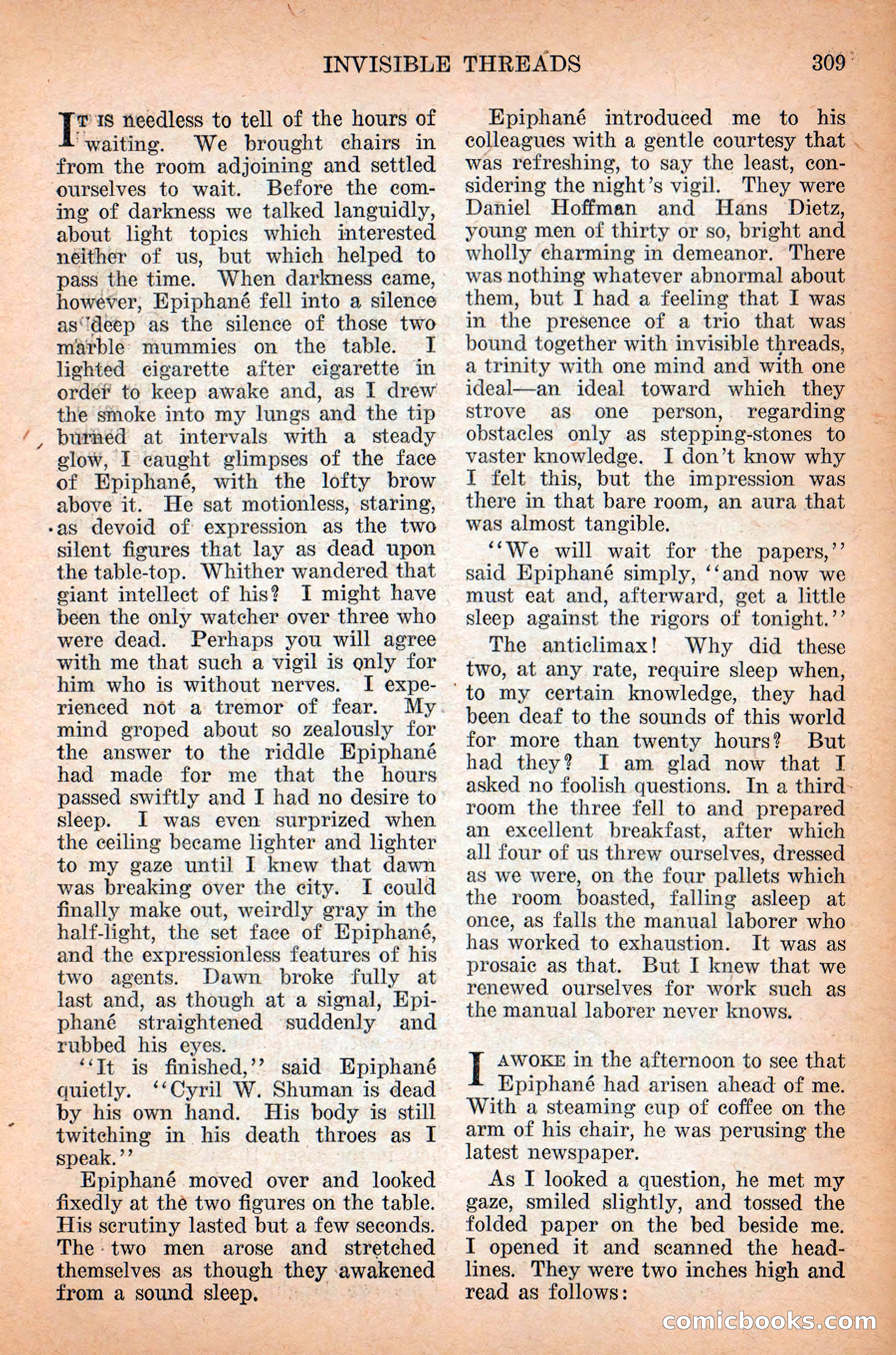 Weird Tales, Vol. 12 No. 3 — page 23 of 148