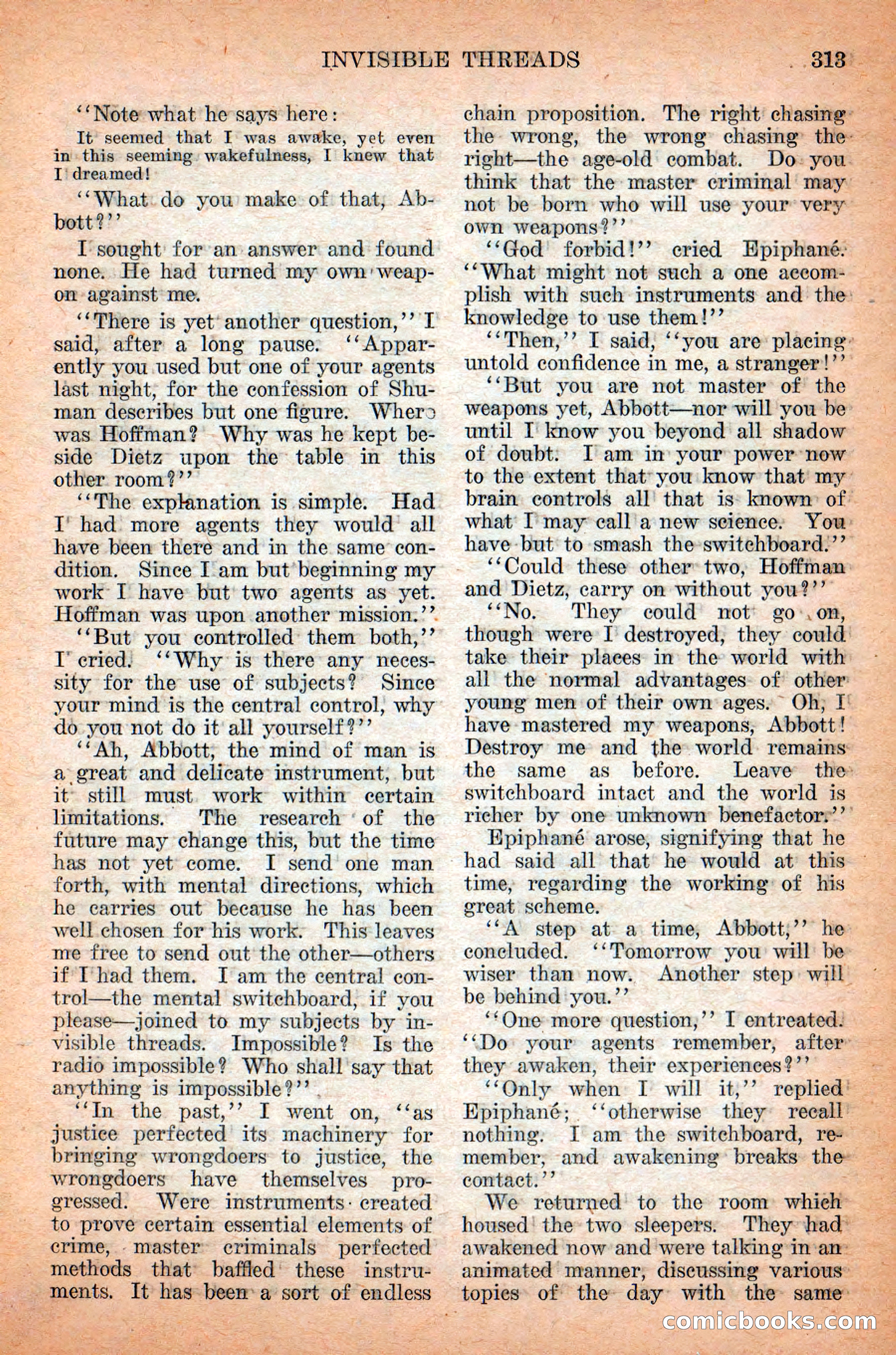 Weird Tales, Vol. 12 No. 3 — page 27 of 148