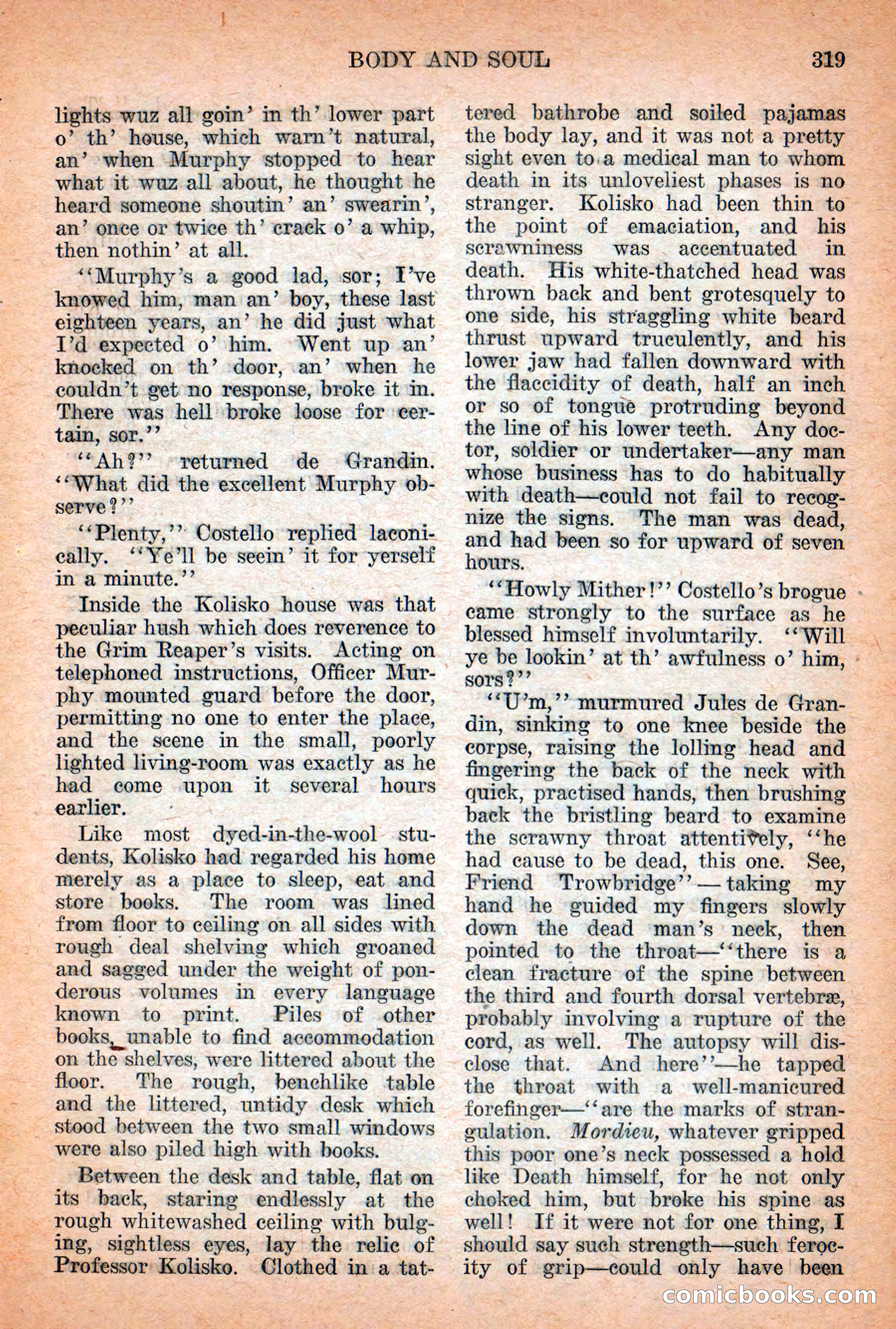 Weird Tales, Vol. 12 No. 3 — page 33 of 148