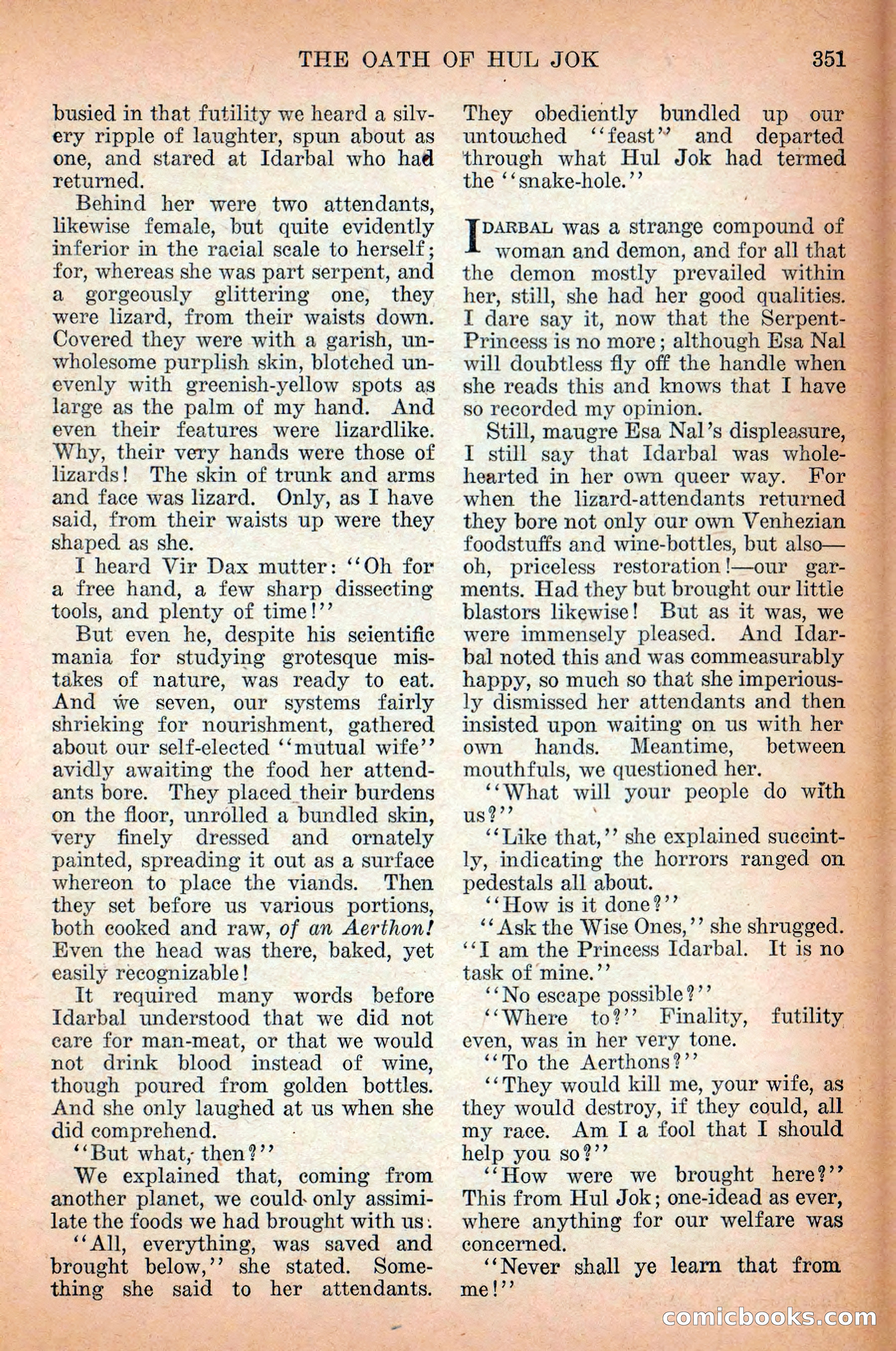 Weird Tales, Vol. 12 No. 3 — page 65 of 148
