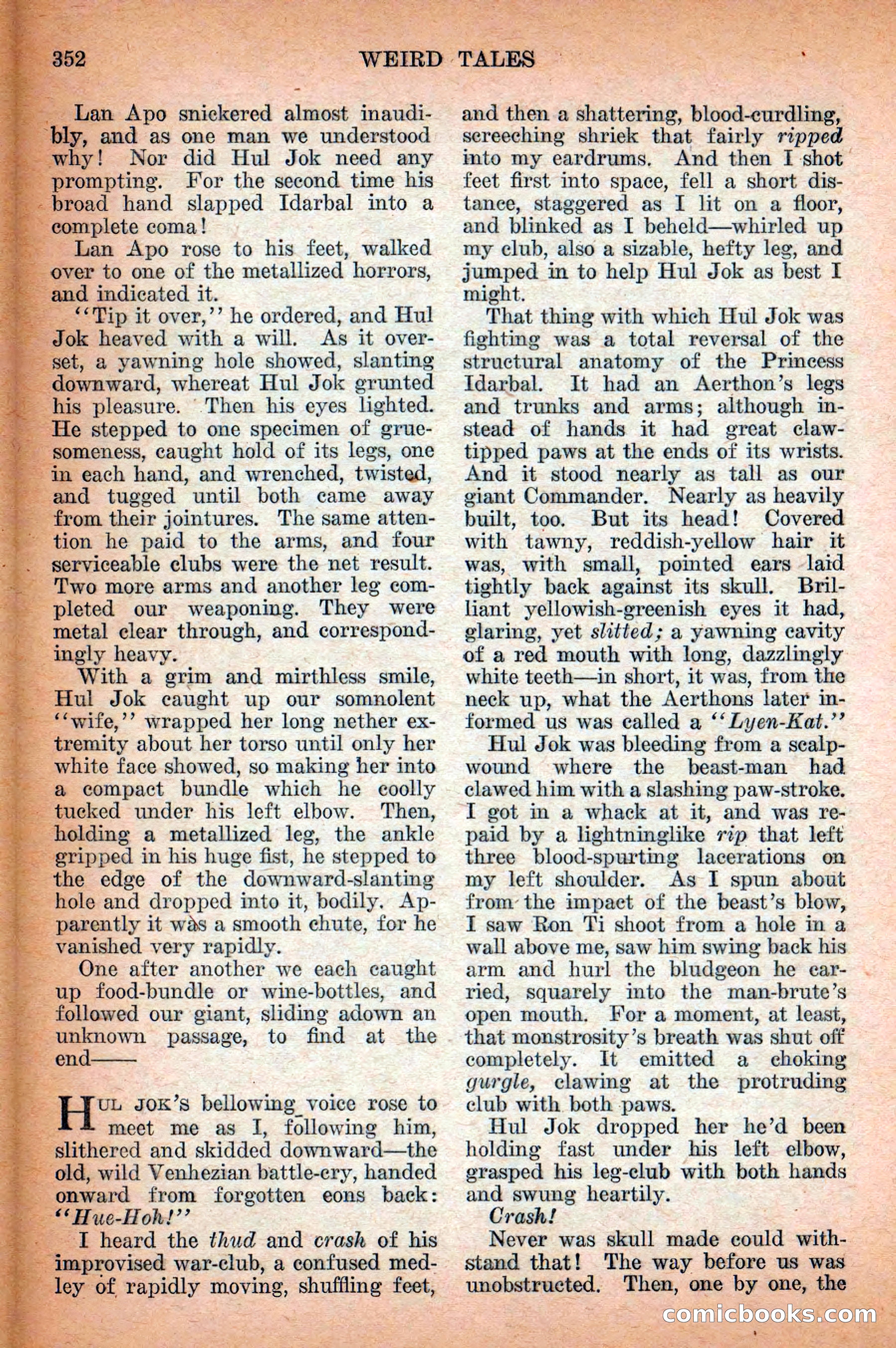 Weird Tales, Vol. 12 No. 3 — page 66 of 148