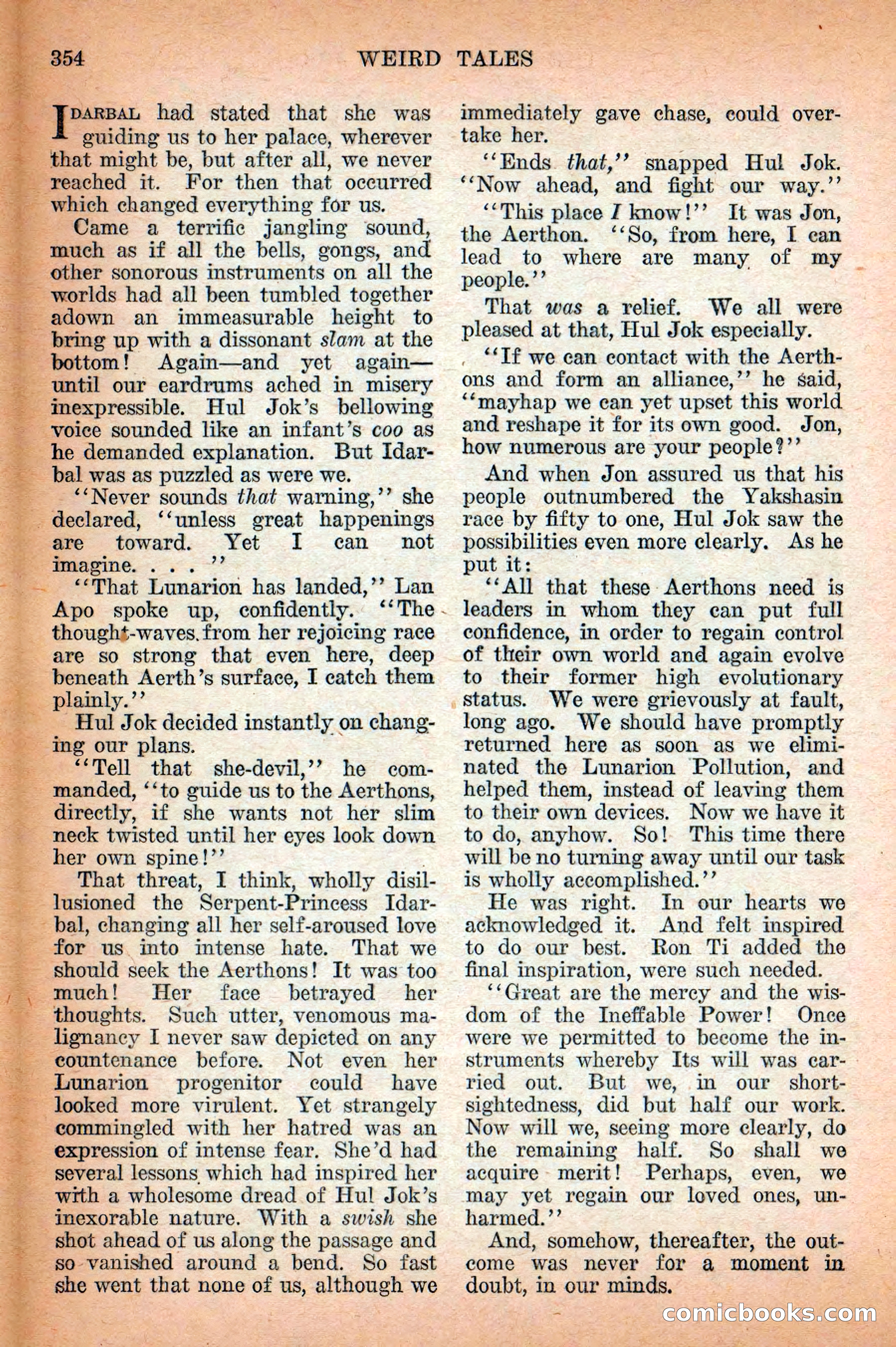 Weird Tales, Vol. 12 No. 3 — page 68 of 148